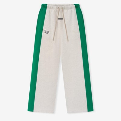 Philadelphia Eagles Fear of God x NFL Unisex Lounge Sweatpants - Heather Gray/Kelly Green