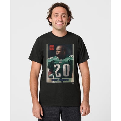 Brian Dawkins Philadelphia Eagles Homage Unisex NFL Topps Trading Card Tri-Blend T-Shirt - Charcoal
