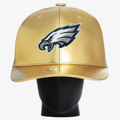 Philadelphia Eagles Noggin Boss Unisex Big Hat - Gold