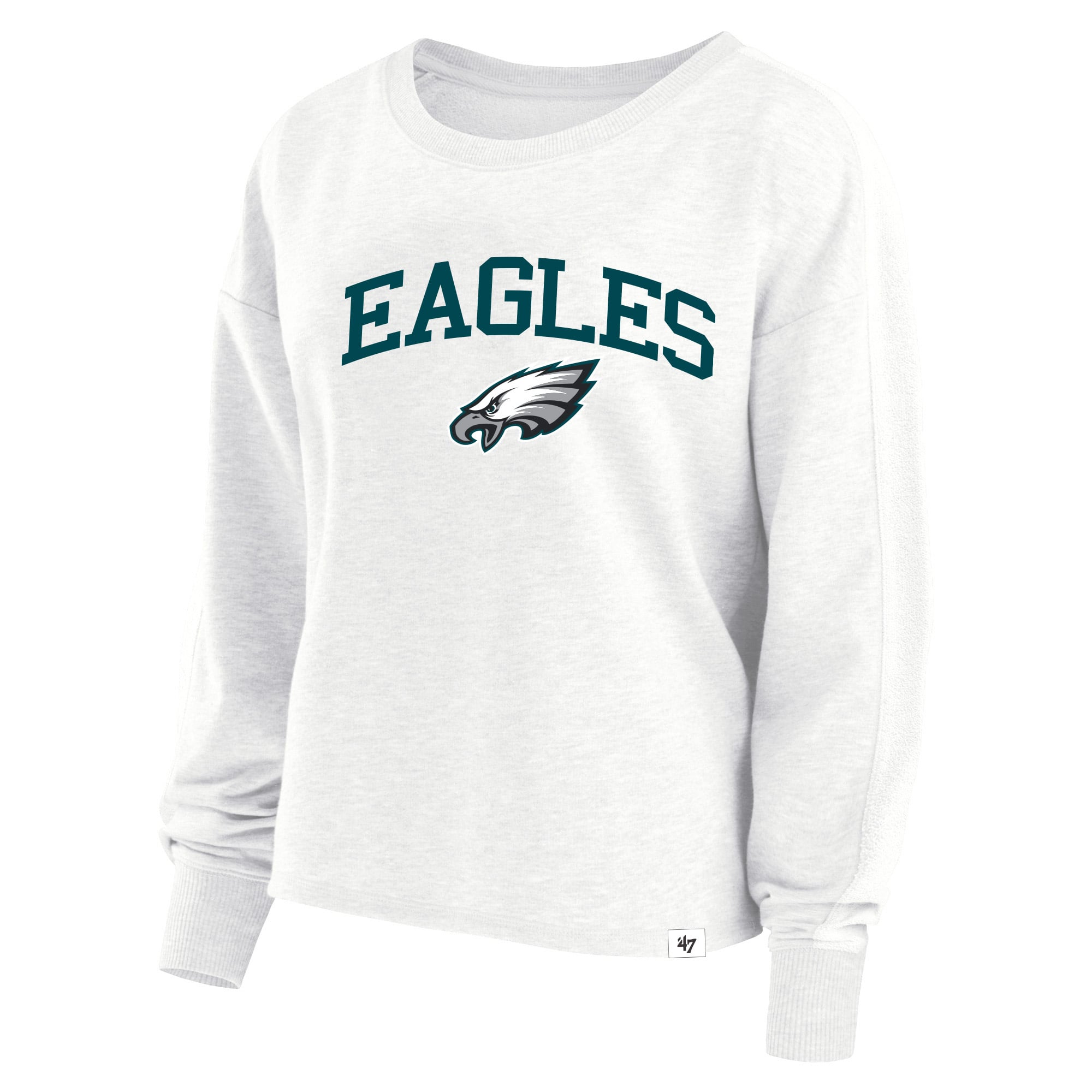 Women's '47 Ash Philadelphia Eagles Plus Sydney Arch Game T-Shirt