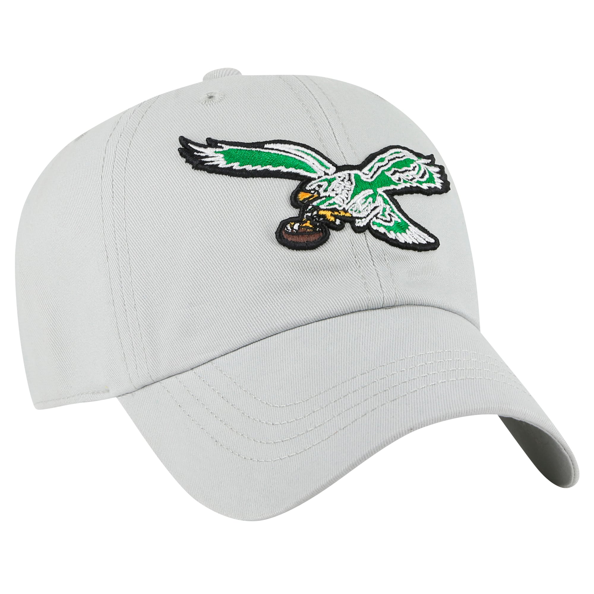 Casquette ajustable pour femme « 47 Gray Philadelphia Eagles Miata Clean Up »