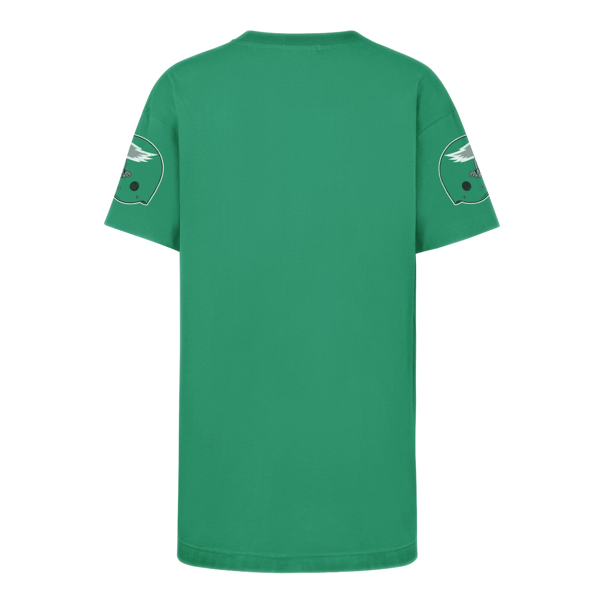 Women's '47 Kelly Green Philadelphia Eagles Oversized Gemstone Swash T-Shirt Dress