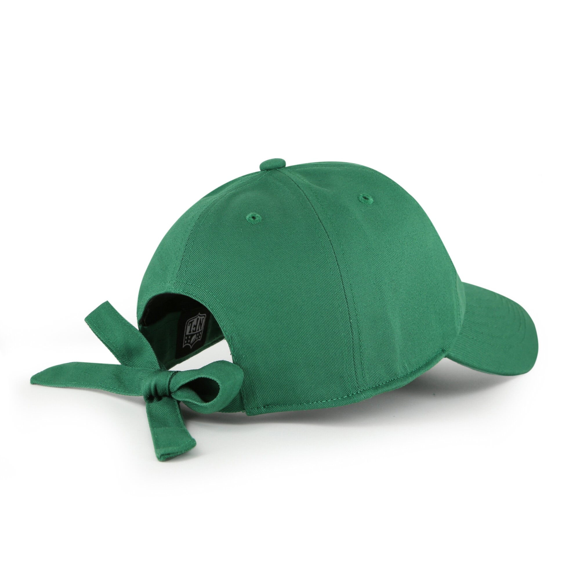 Women's '47 Kelly Green Philadelphia Eagles Throwback Bow Back Clean Up Adjustable Hat