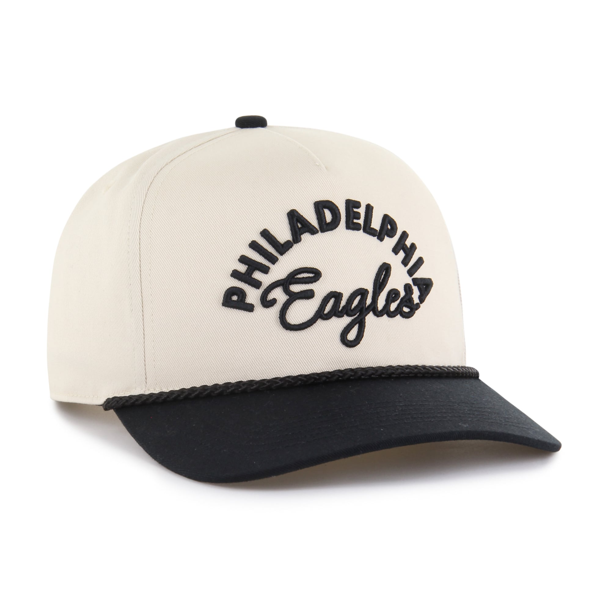 Women's '47 Natural Philadelphia Eagles Rope Script Hitch Adjustable Hat