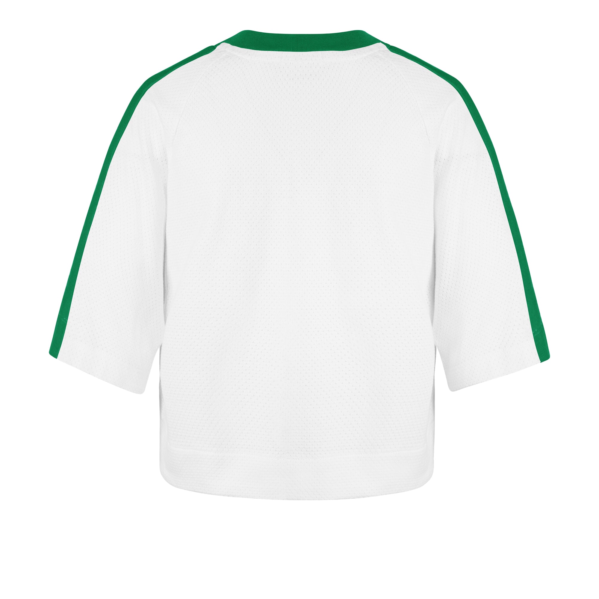 Women's '47 White Philadelphia Eagles Big Overarch Drop Needle Raglan V-Neck T-Shirt