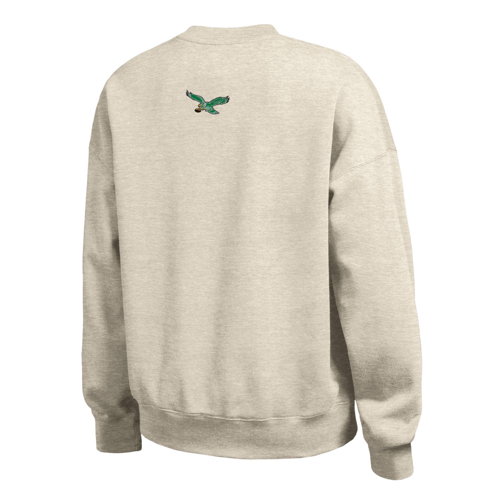 Sweat-shirt polaire Disney x Champion pour femme, couleur avoine, Philadelphia Eagles All-Star