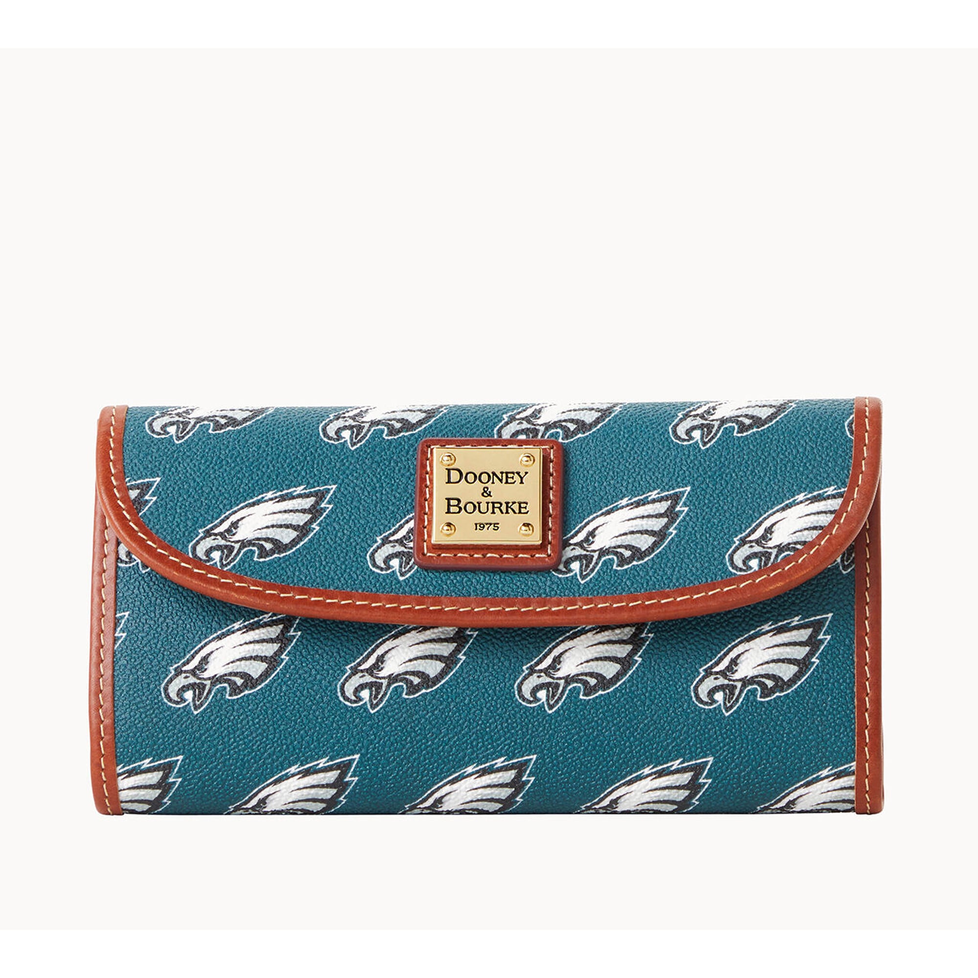 Pochette continentale couleur équipe Dooney & Bourke Philadelphia Eagles pour femme