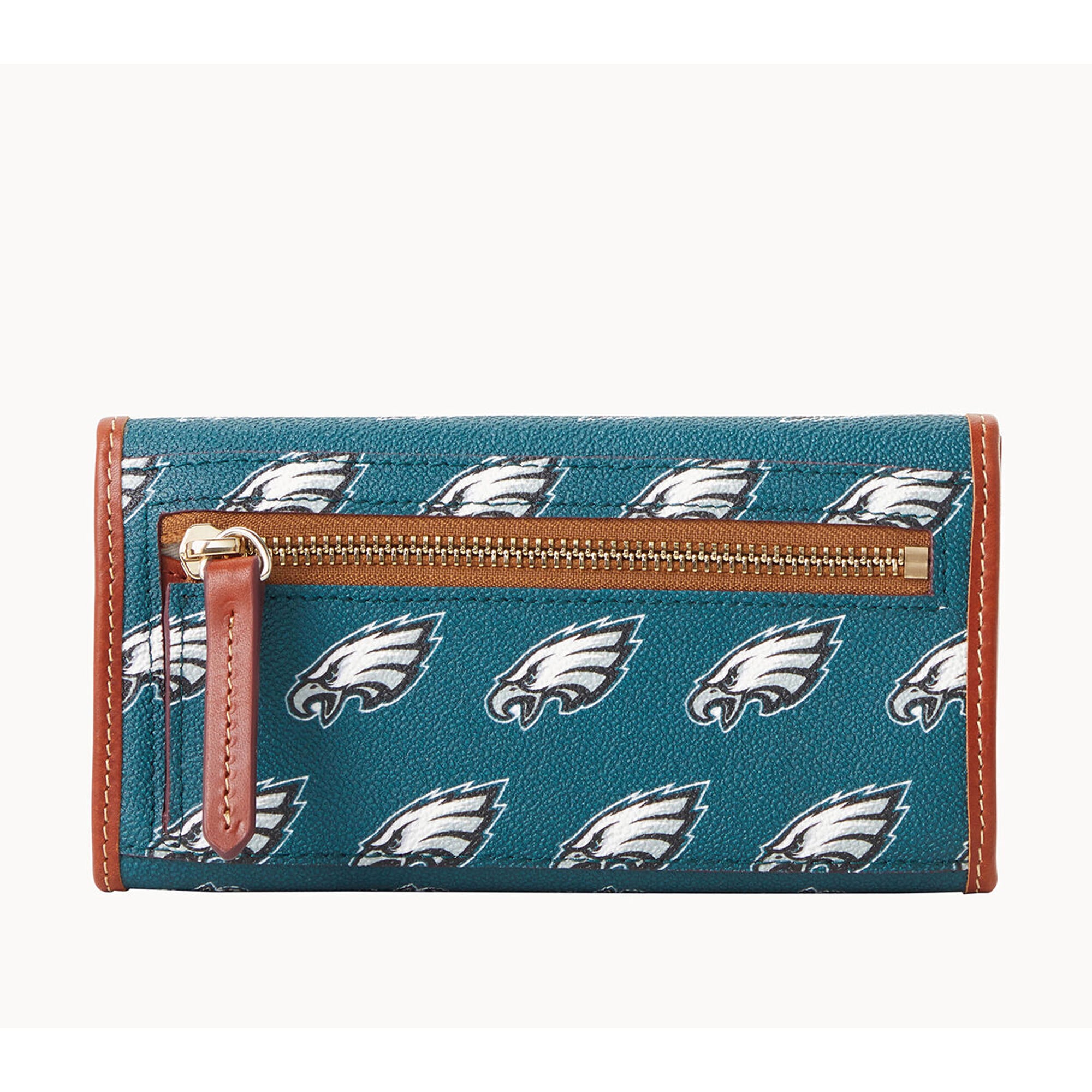 Pochette continentale couleur équipe Dooney & Bourke Philadelphia Eagles pour femme