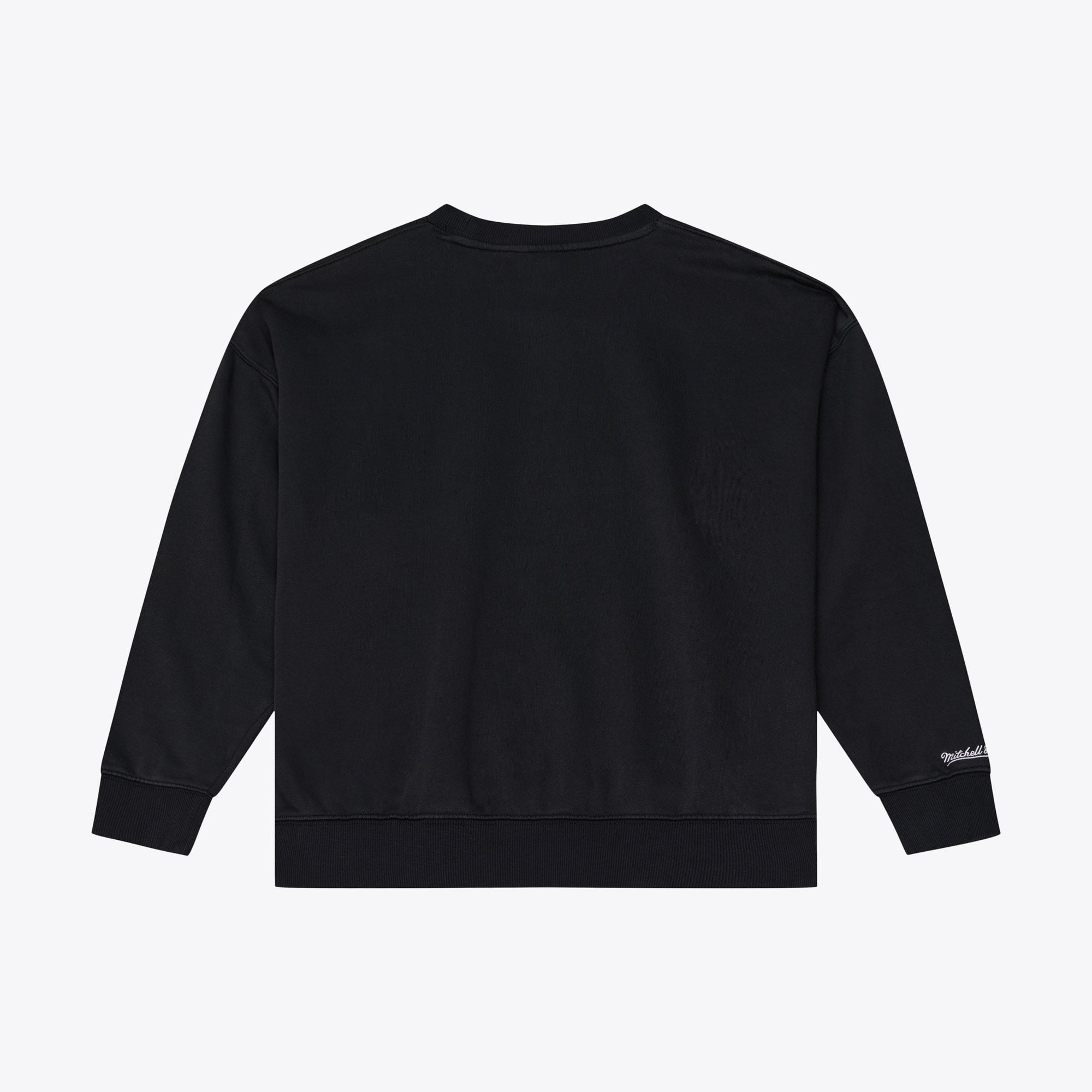 Sweat-shirt à col rond Mitchell & Ness noir pour femme