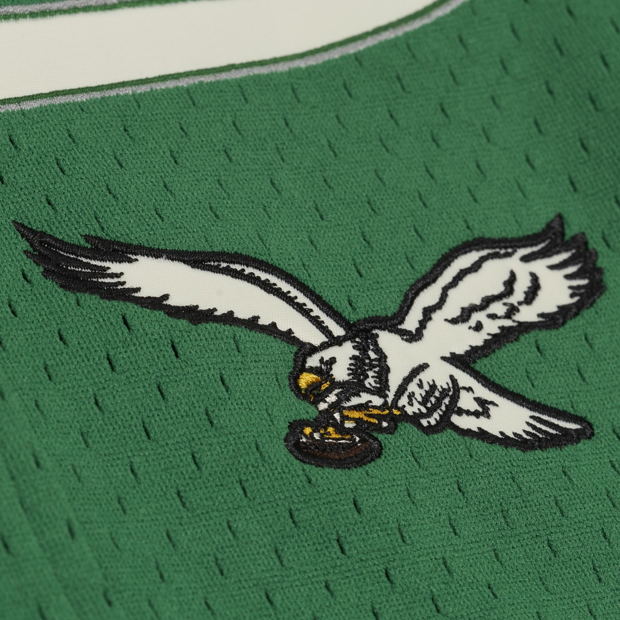Women's Mitchell & Ness Kelly Green Philadelphia Eagles Retro Roots Baseball Jersey
