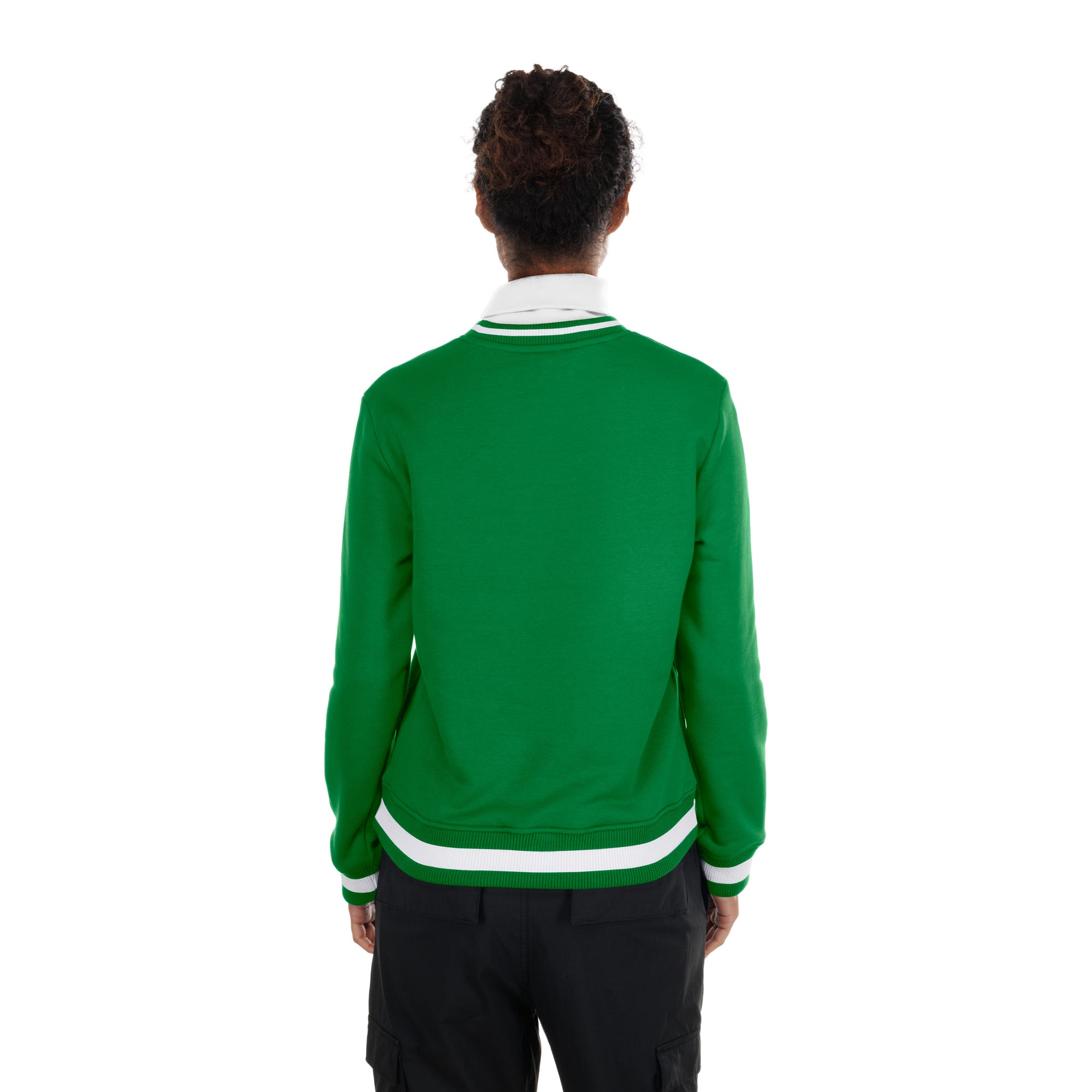 Pull à col roulé New Era Kelly Green Philadelphia Eagles Sport Classics pour femme