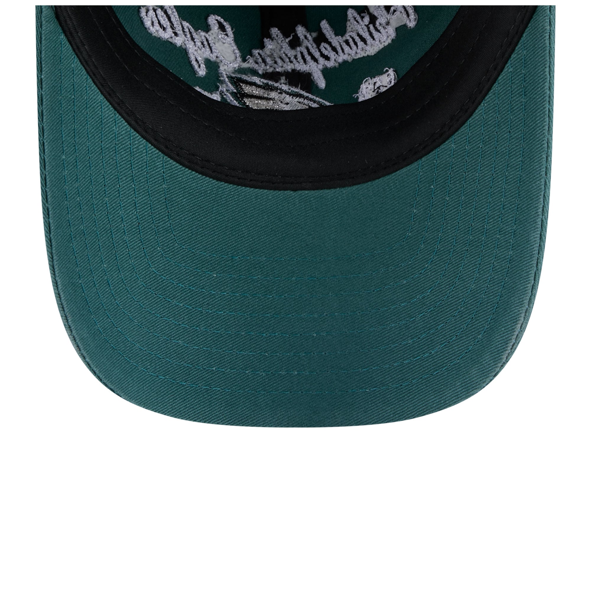 Women's New Era Midnight Green Philadelphia Eagles Script Casual Classic Adjustable Hat