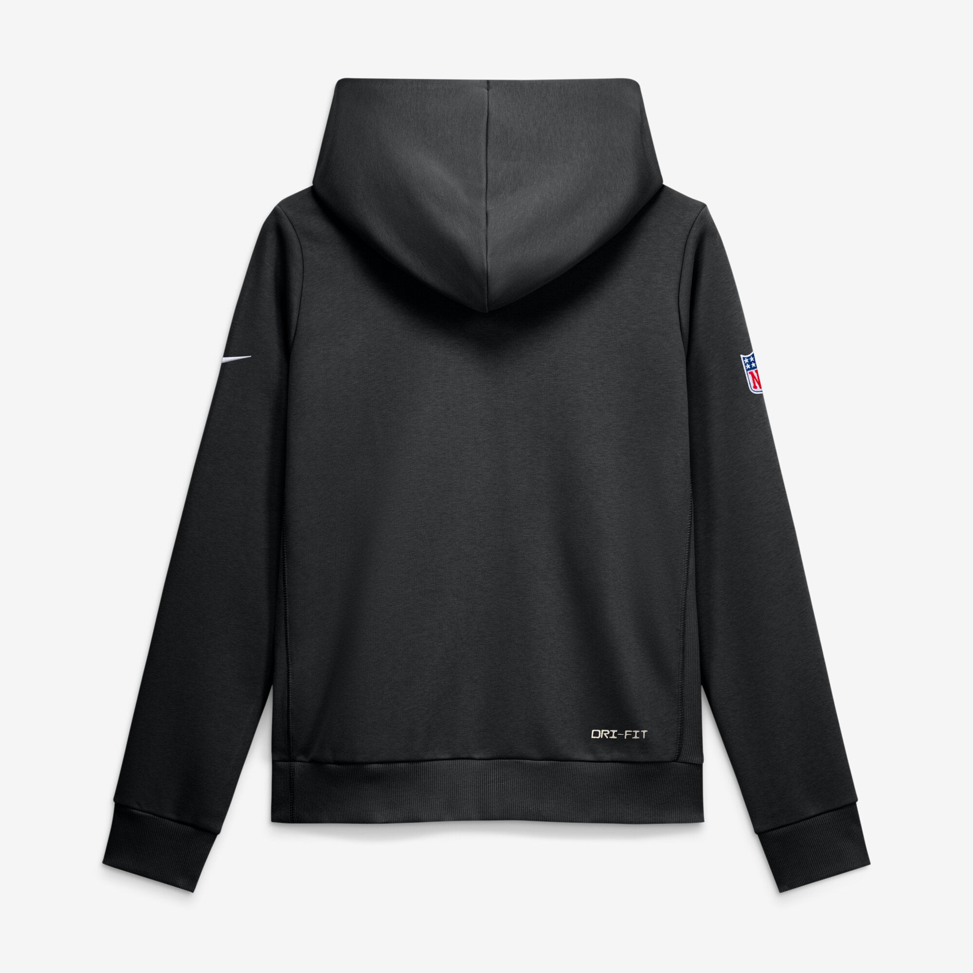 Women's Nike Black Philadelphia Eagles Sideline Standard Issue Dri-FIT Hoodie