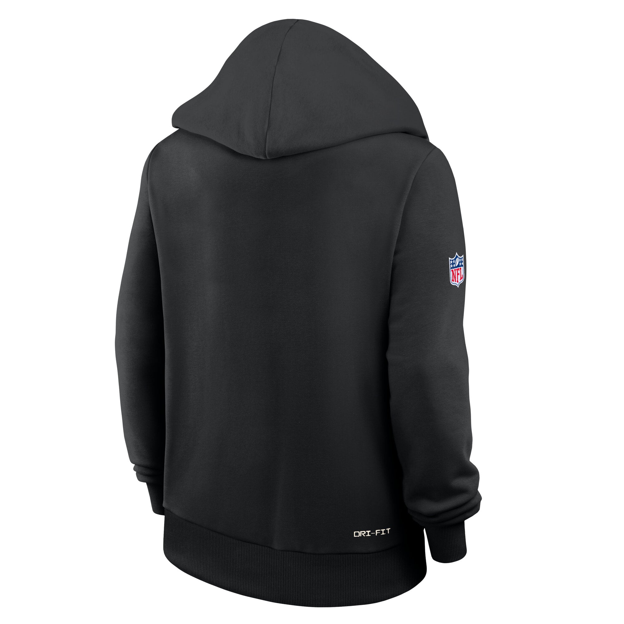 Women's Nike Black Philadelphia Eagles Sideline Standard Issue Dri-FIT Hoodie