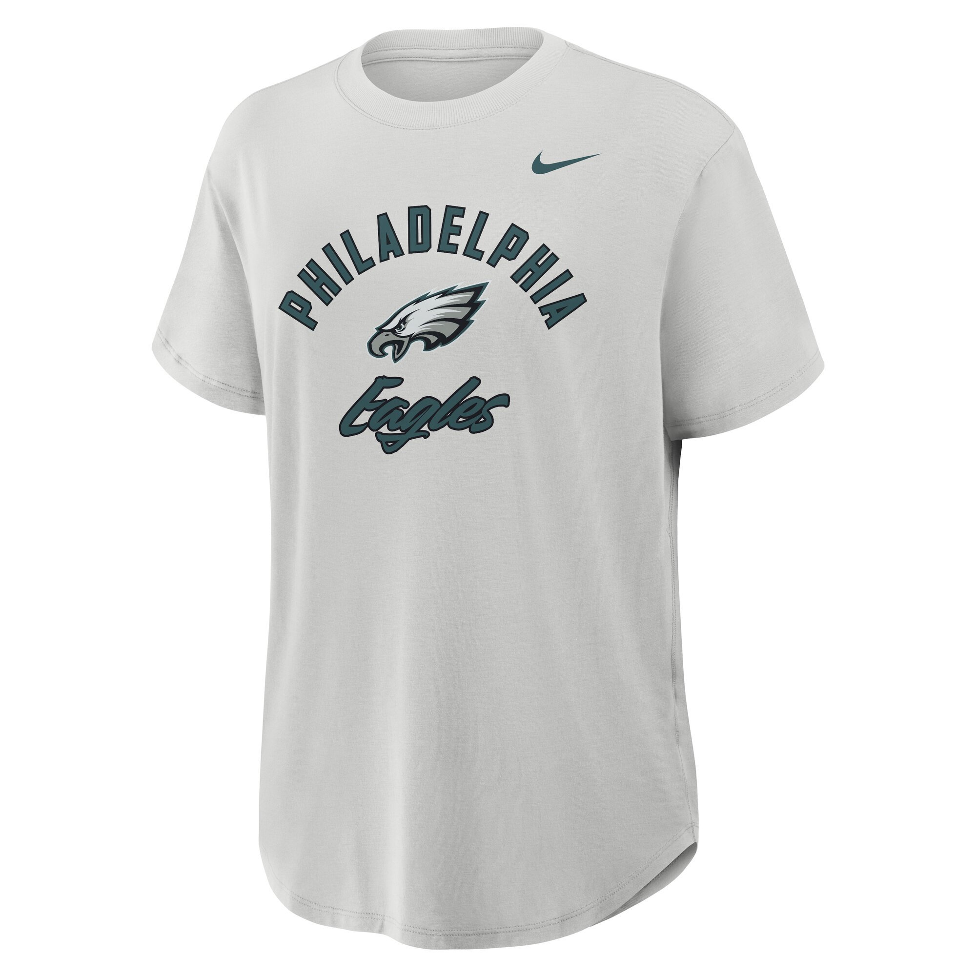 Women's Nike Gray Philadelphia Eagles One Dri-FIT T-Shirt