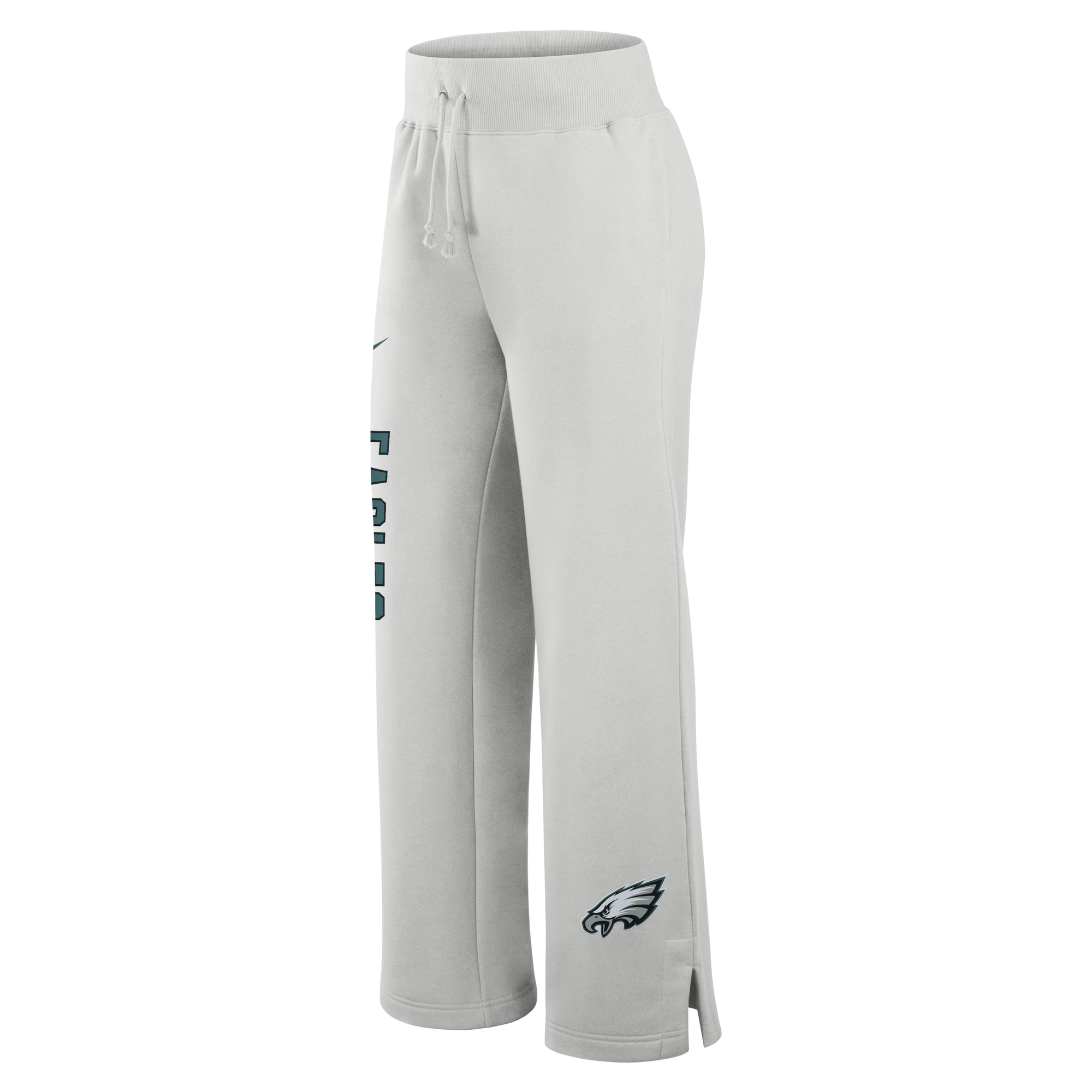 Pantalon de survêtement large en polaire Nike Philadelphia Eagles Primetime Phoenix gris pour femme