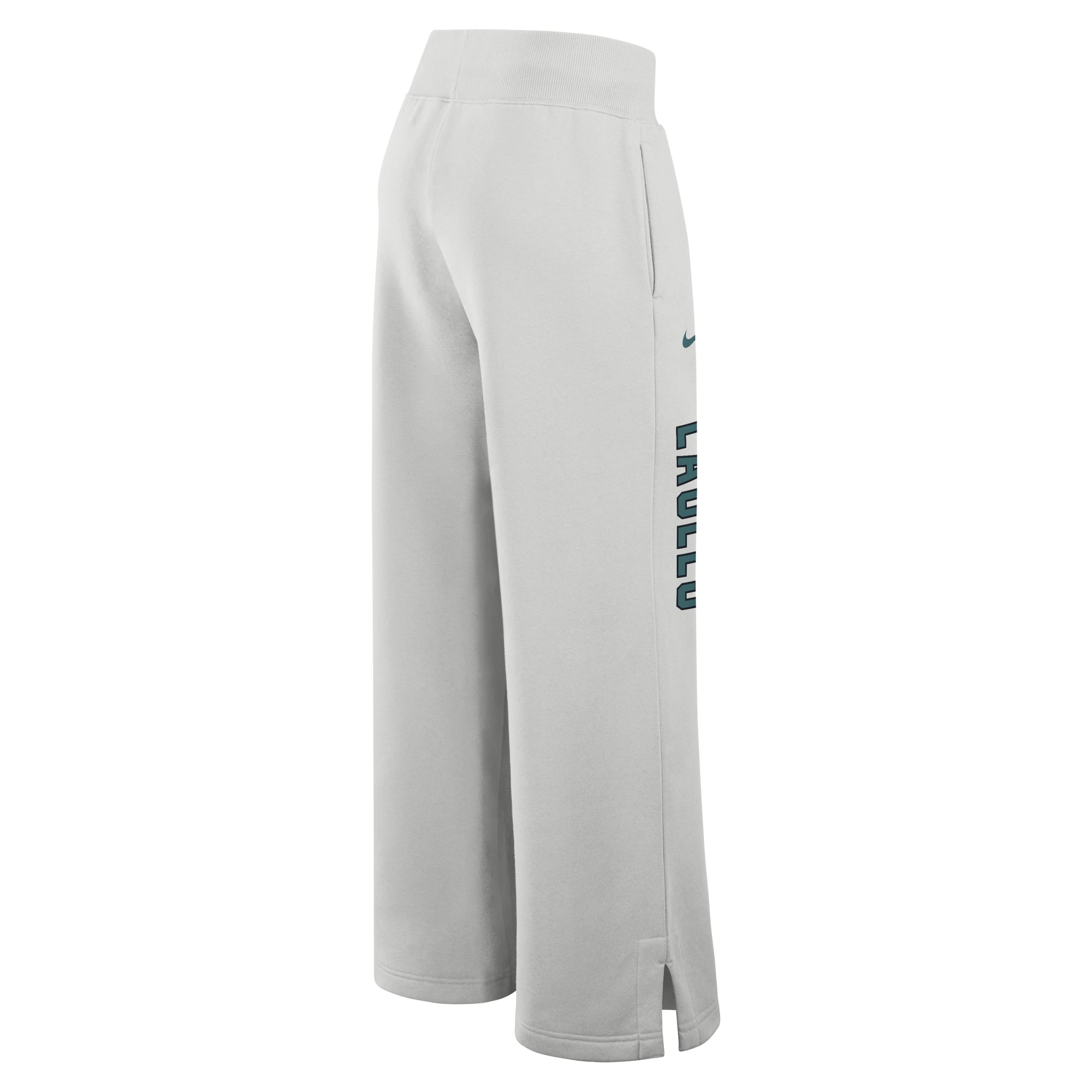 Pantalon de survêtement large en polaire Nike Philadelphia Eagles Primetime Phoenix gris pour femme