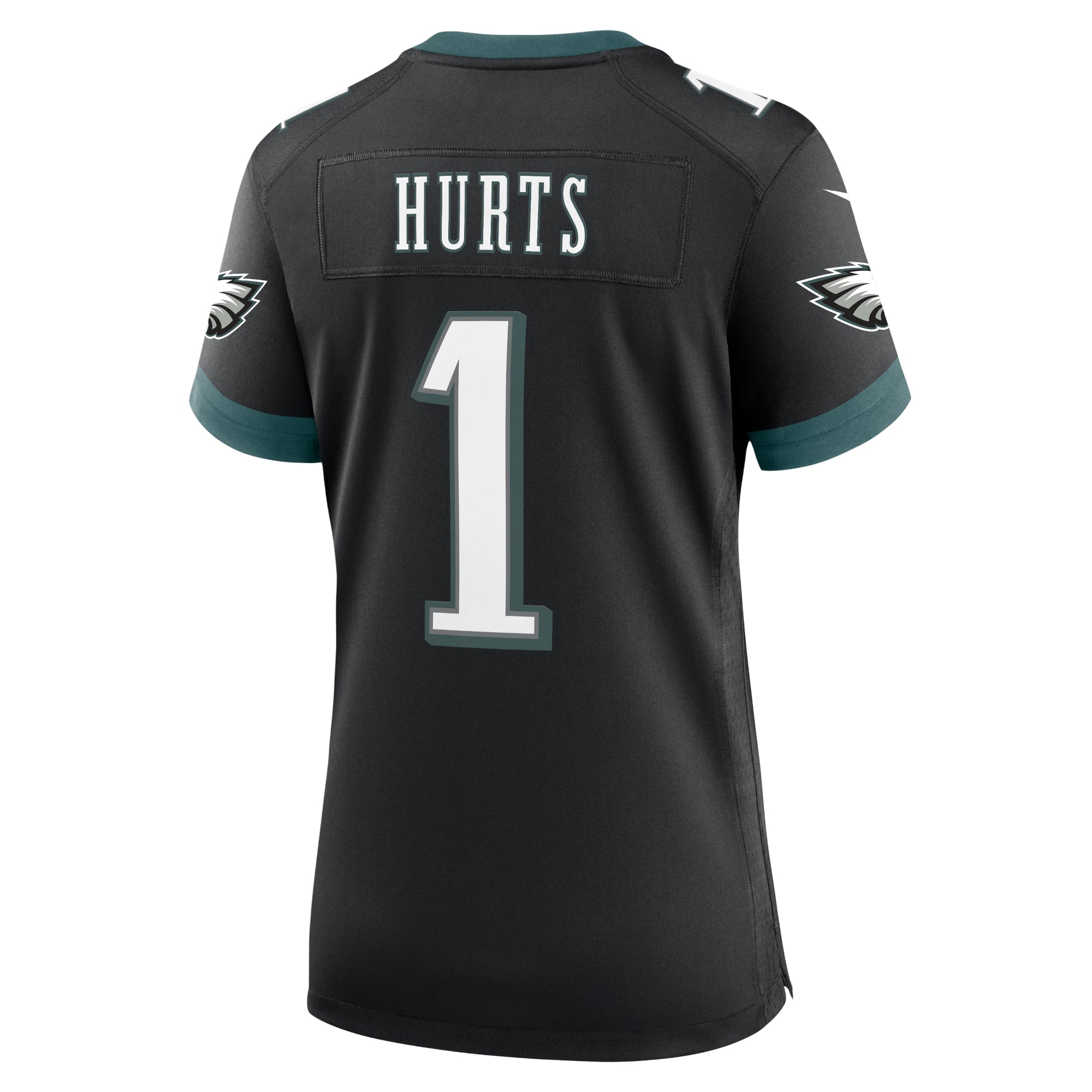 Maillot Nike Jalen Hurts pour femme, noir, match alternatif des Eagles de Philadelphie