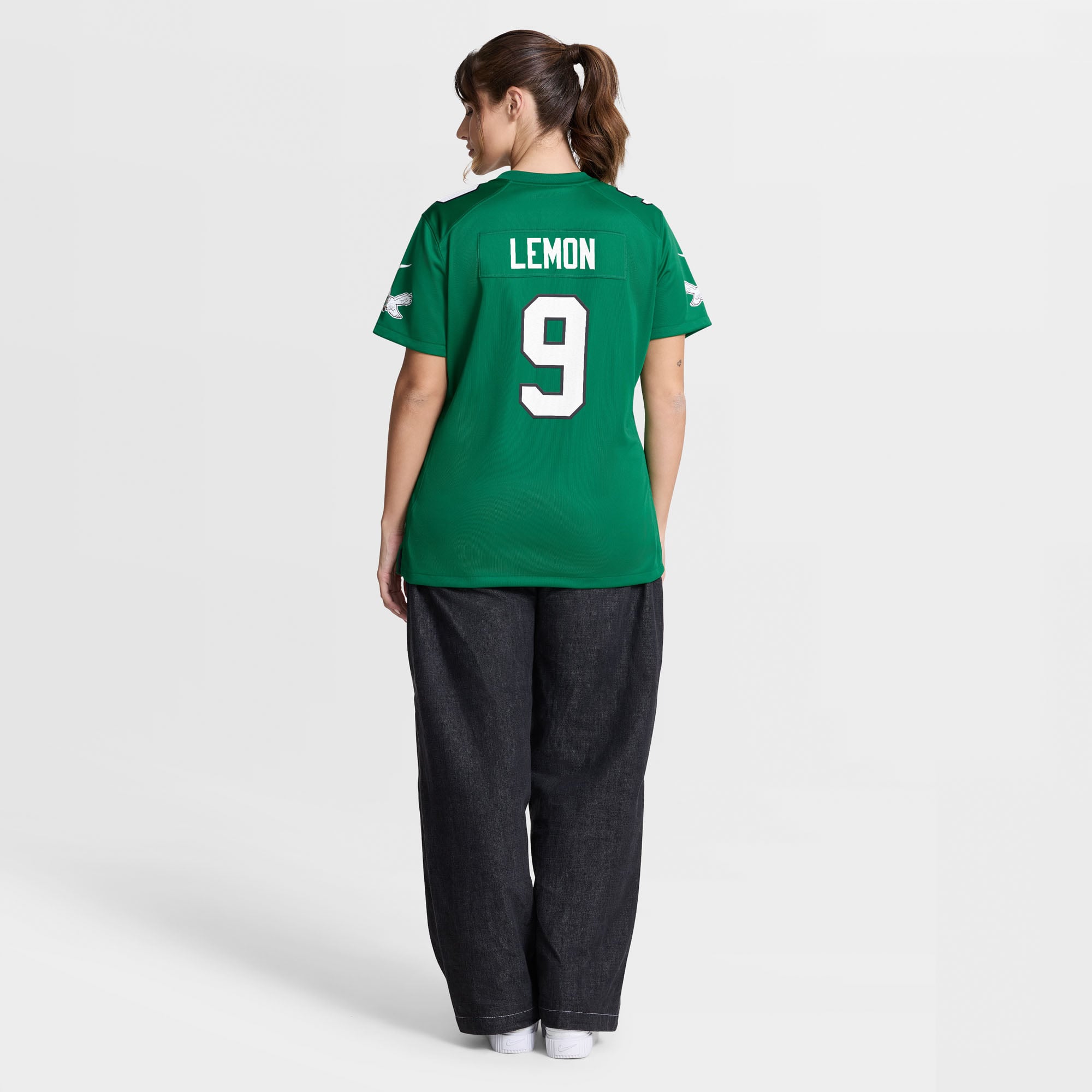 Maillot alternatif Nike Makai Lemon Kelly Green des Eagles de Philadelphie pour femmes
