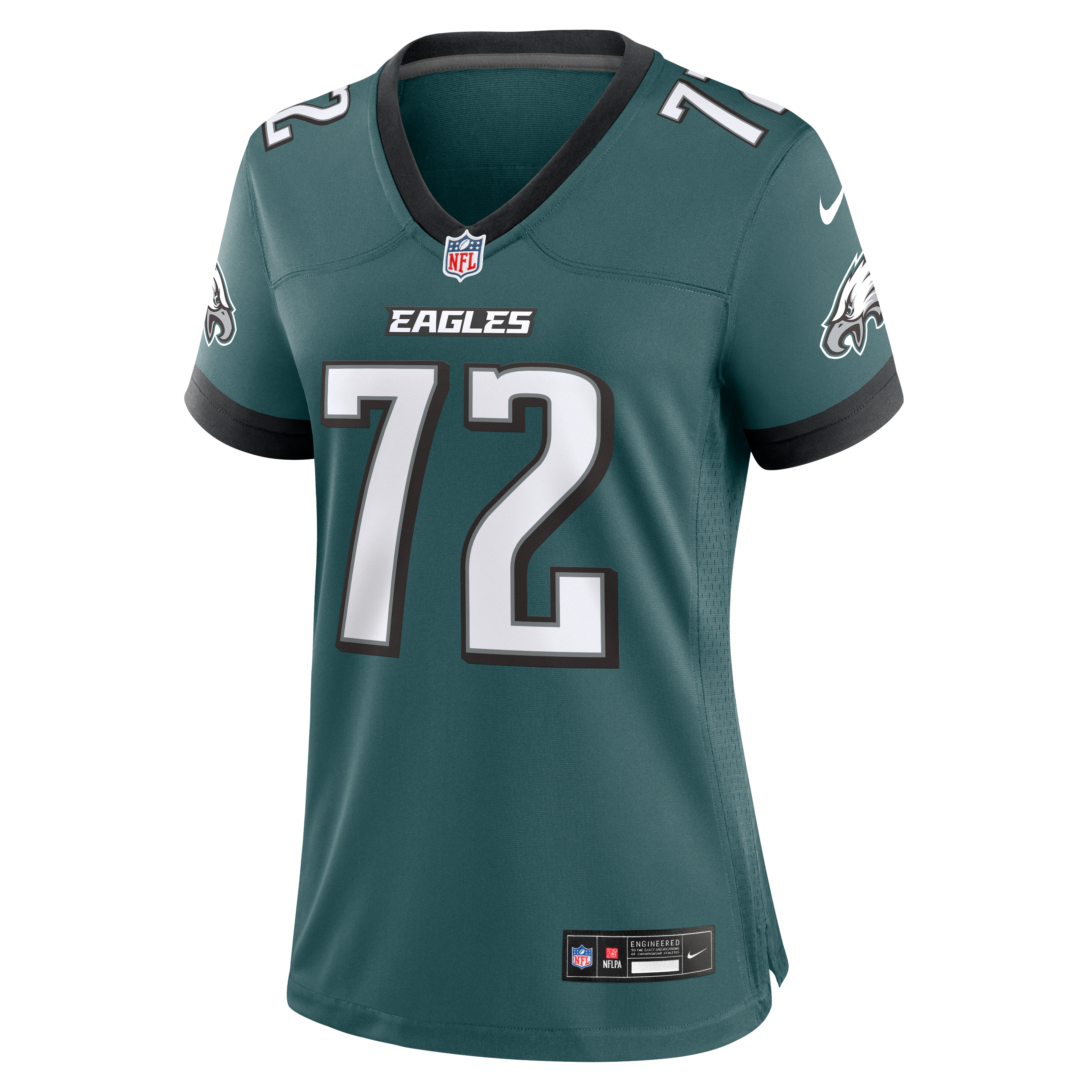 Women's Nike Markel Bell Midnight Green Philadelphia Eagles Team Game Jersey