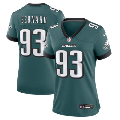 Uar Bernard Philadelphia Eagles Nike Women's Team Game Jersey - Midnight Green