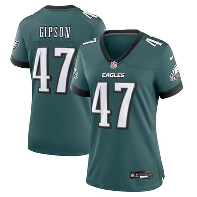 Xavier Gipson Philadelphia Eagles Nike Women's Team Game Jersey - Midnight Green