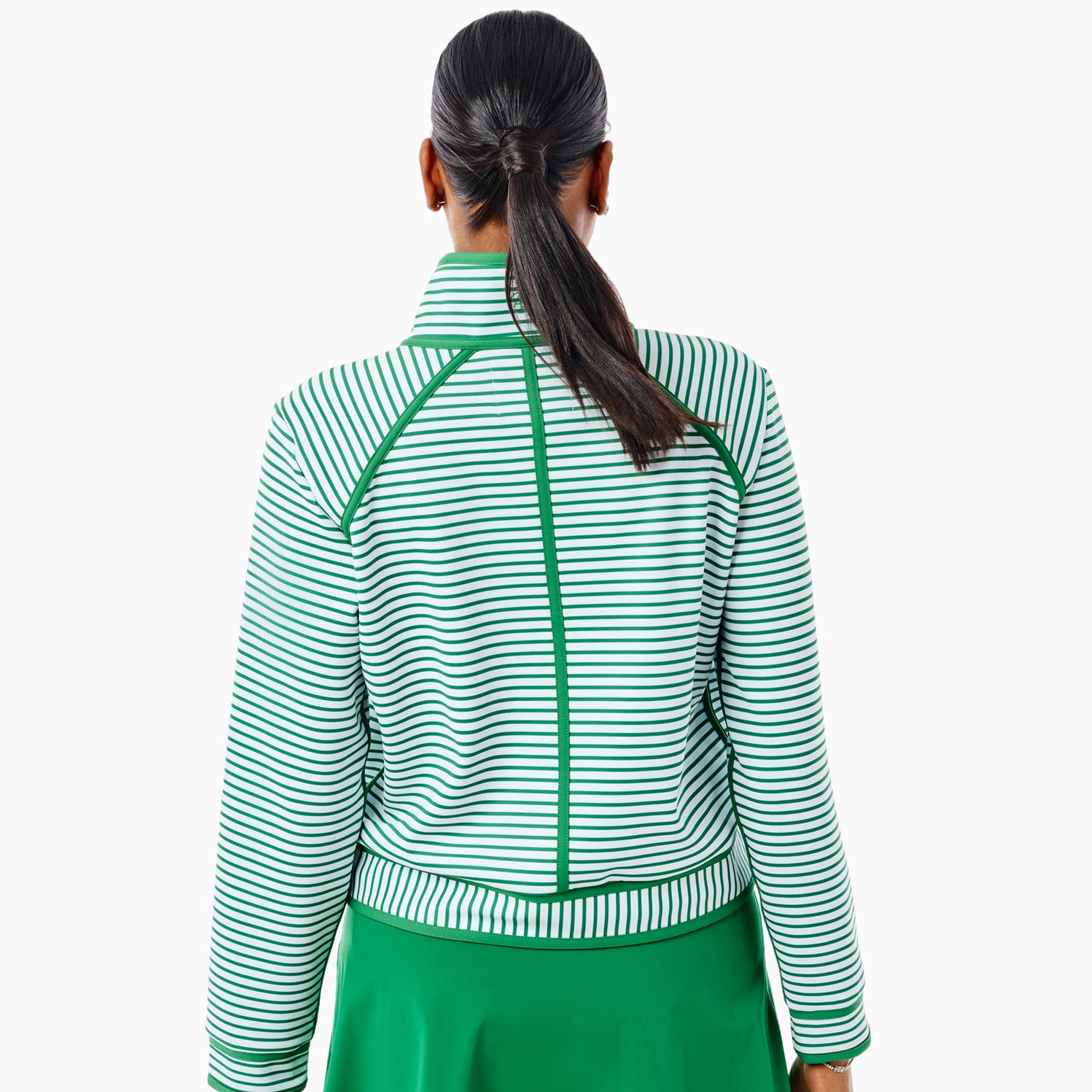 Pull-over zippé 1/4 vert Kelly Philadelphia Eagles x Addison Bay Bainbridge pour femme