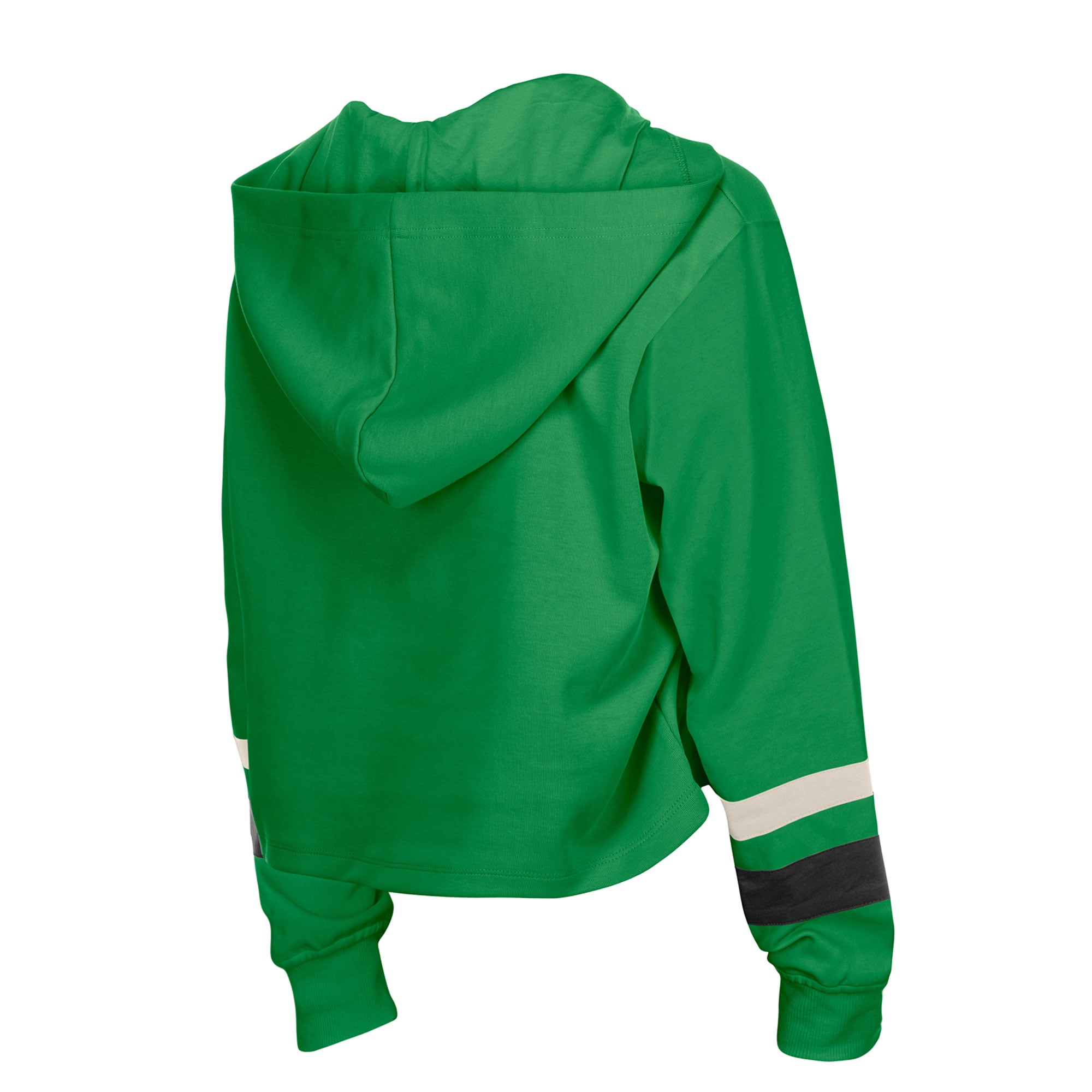 Sweat à capuche rétro lacets New Era Kelly Green Philadelphia Eagles pour femmes grandes tailles