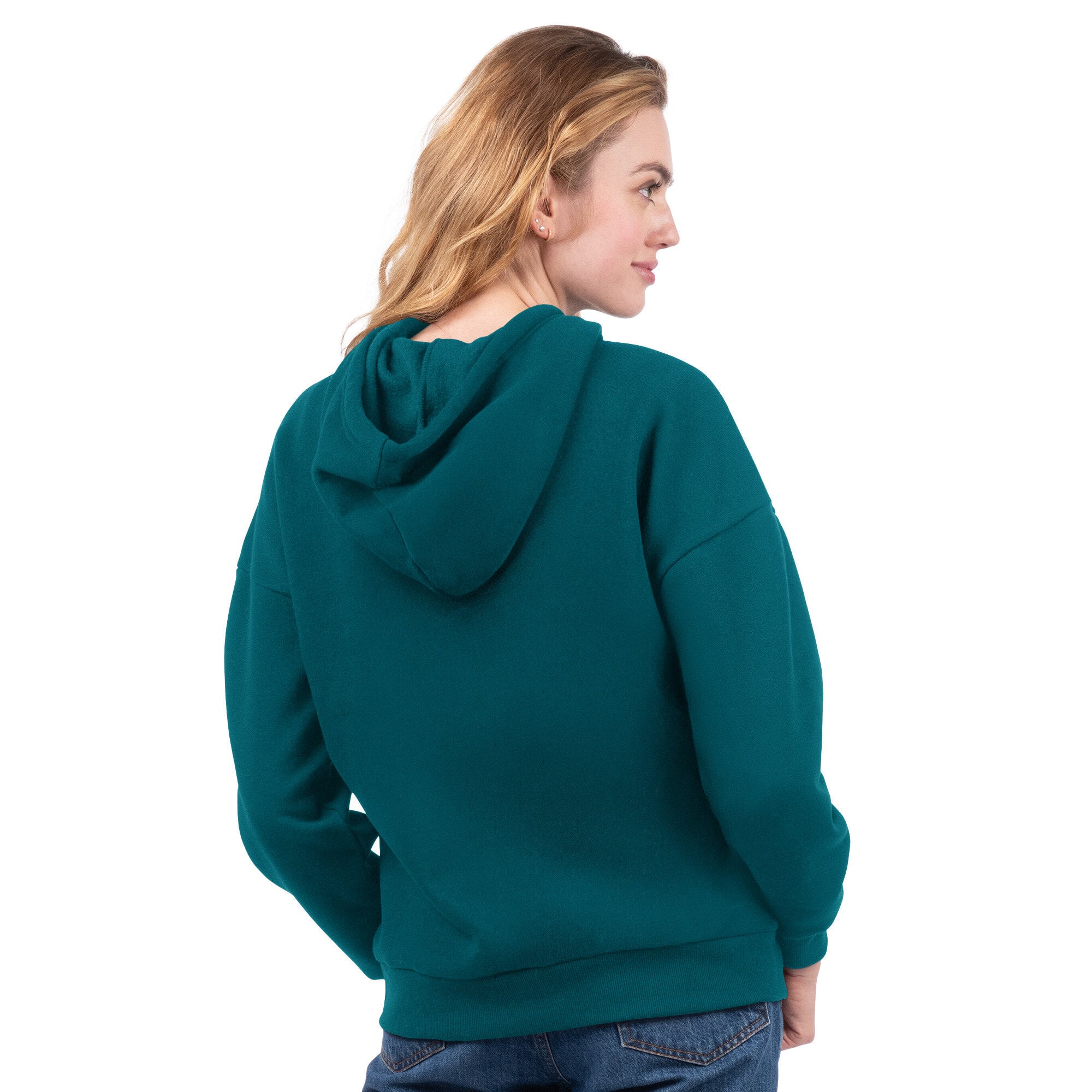 Ensemble sweat à capuche et t-shirt Starter noir/vert nuit Philadelphia Eagles pour femme