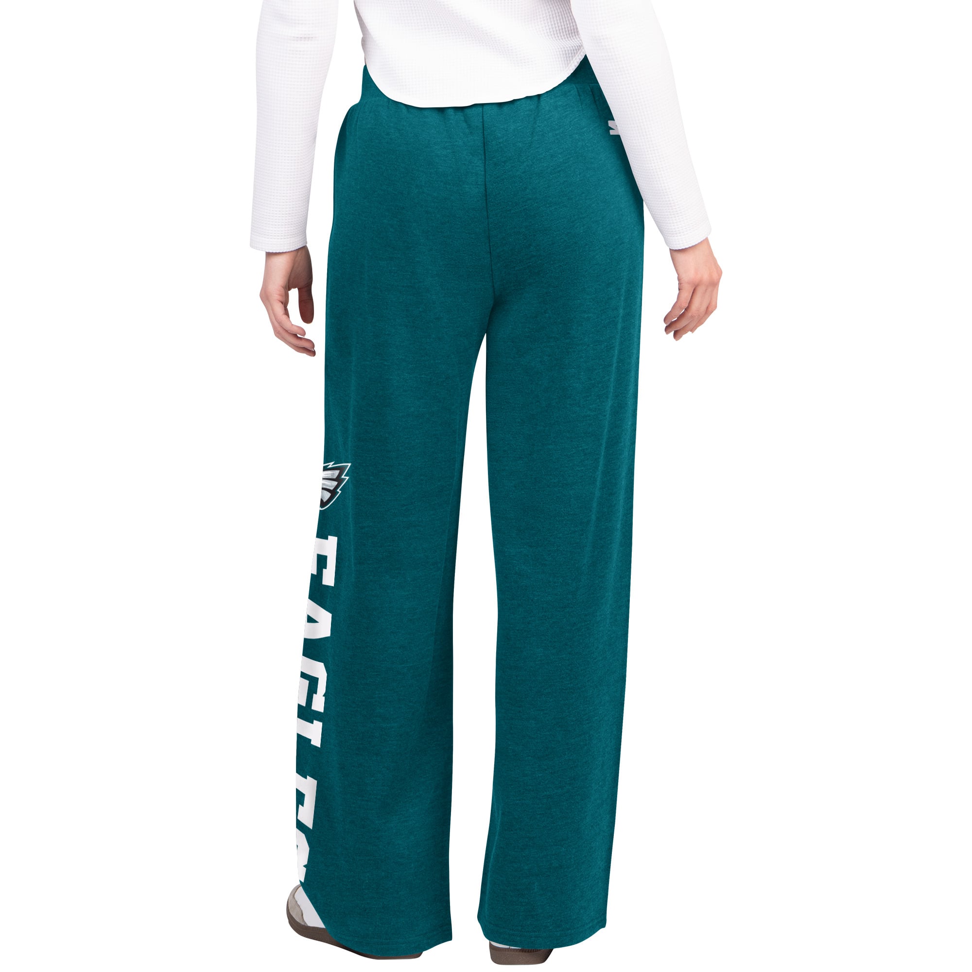 Pantalon de survêtement à jambes larges Starter Midnight Green Philadelphia Eagles pour femmes