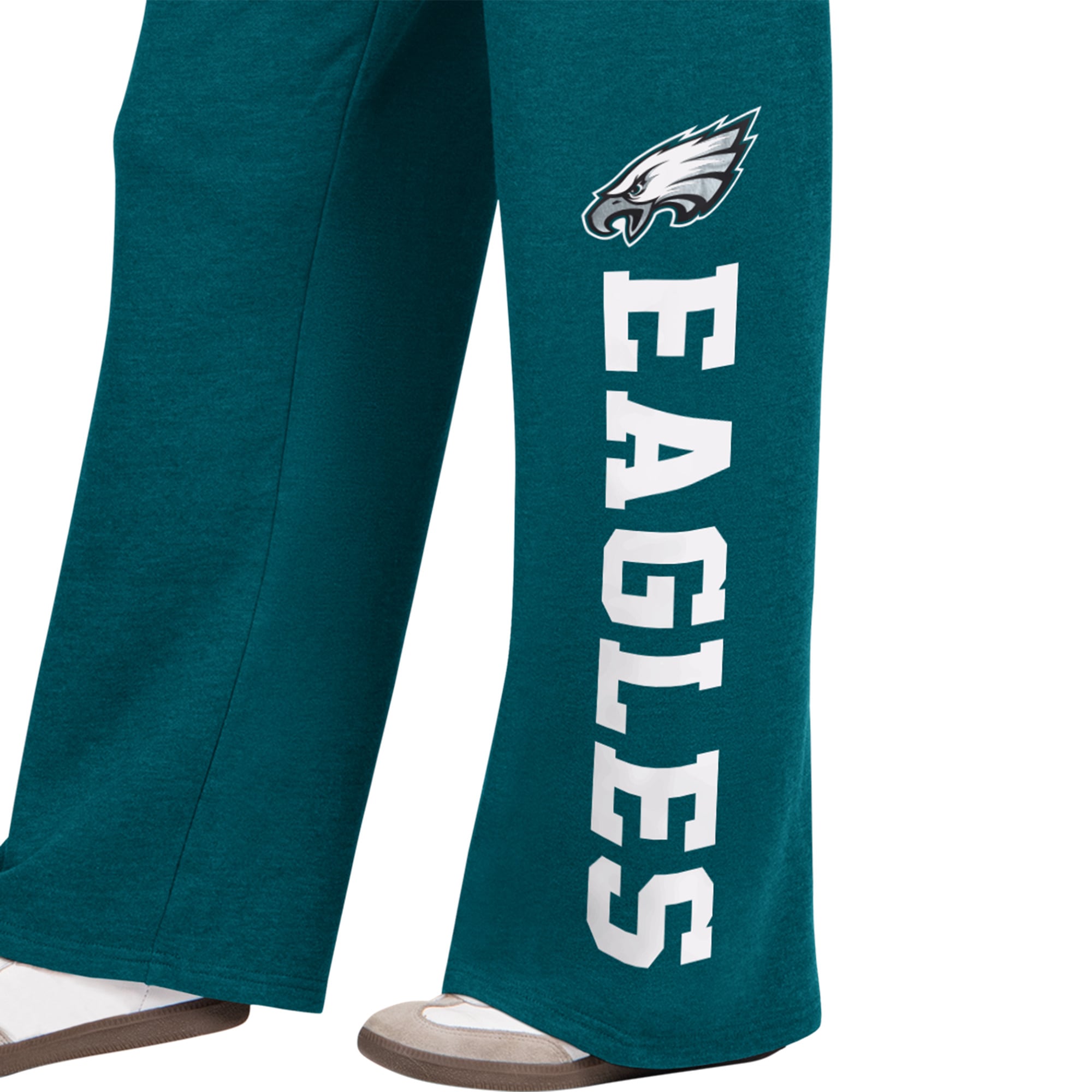 Pantalon de survêtement à jambes larges Starter Midnight Green Philadelphia Eagles pour femmes