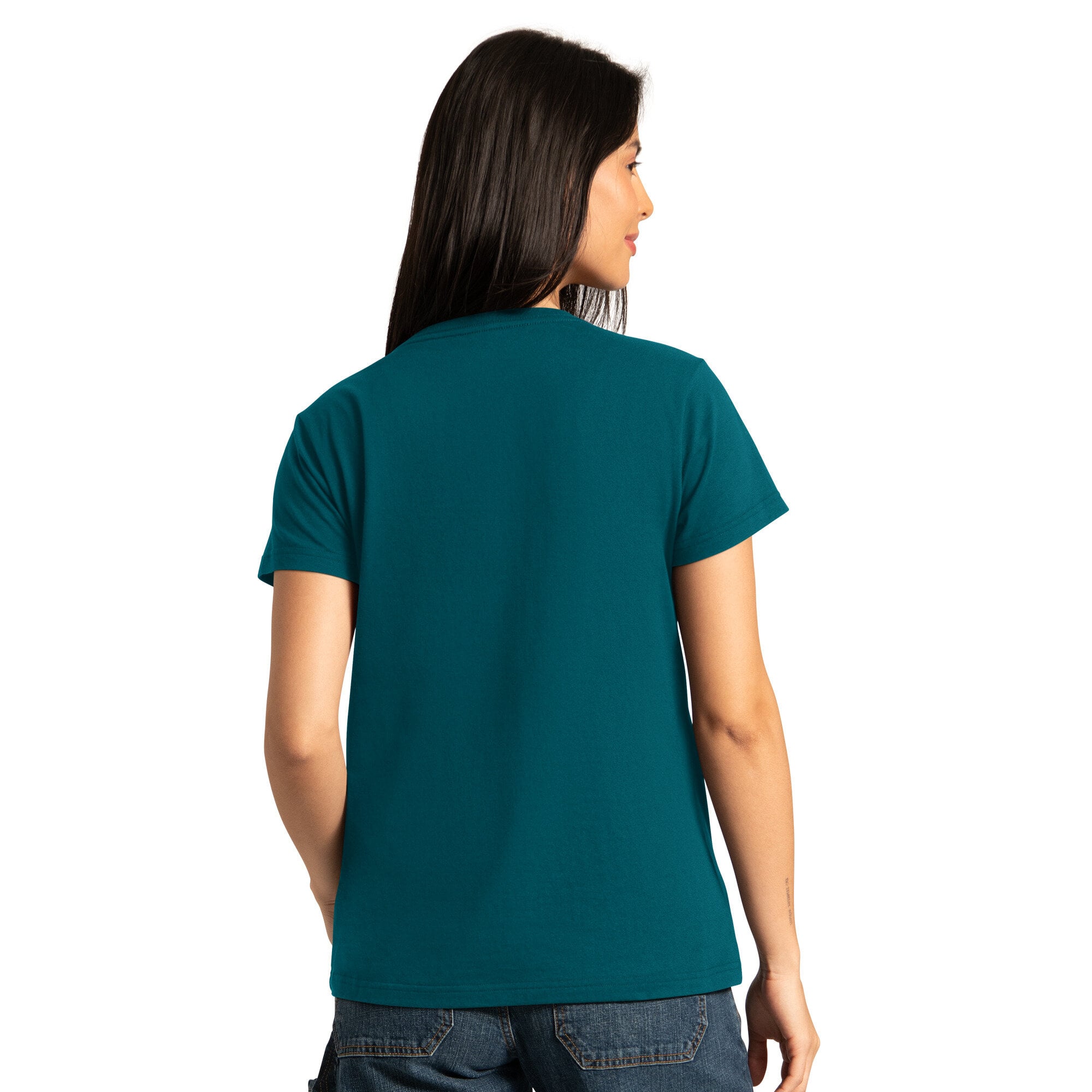Pack de t-shirts à manches courtes et longues Starter pour femmes, vert nuit/cendre, Philadelphia Eagles