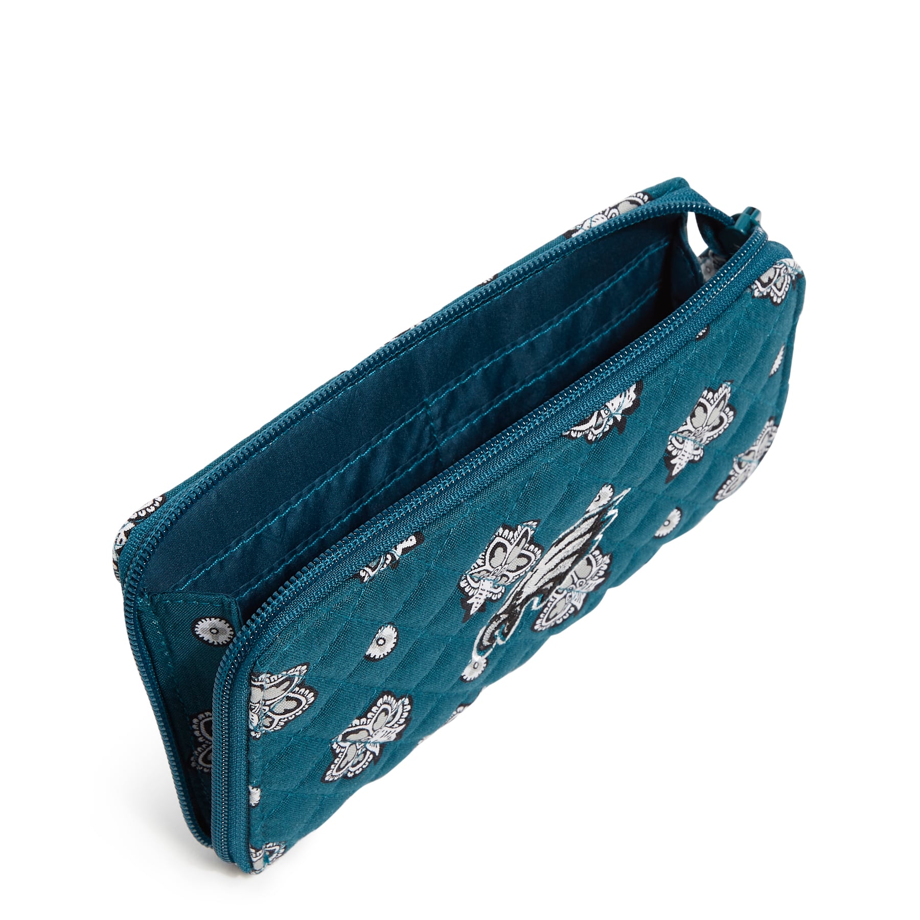 Women's Vera Bradley Philadelphia Eagles RFID Front-Zip Wristlet