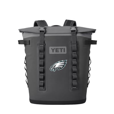  Philadelphia Eagles YETI Hopper M20 Soft Cooler Backpack - Charcoal