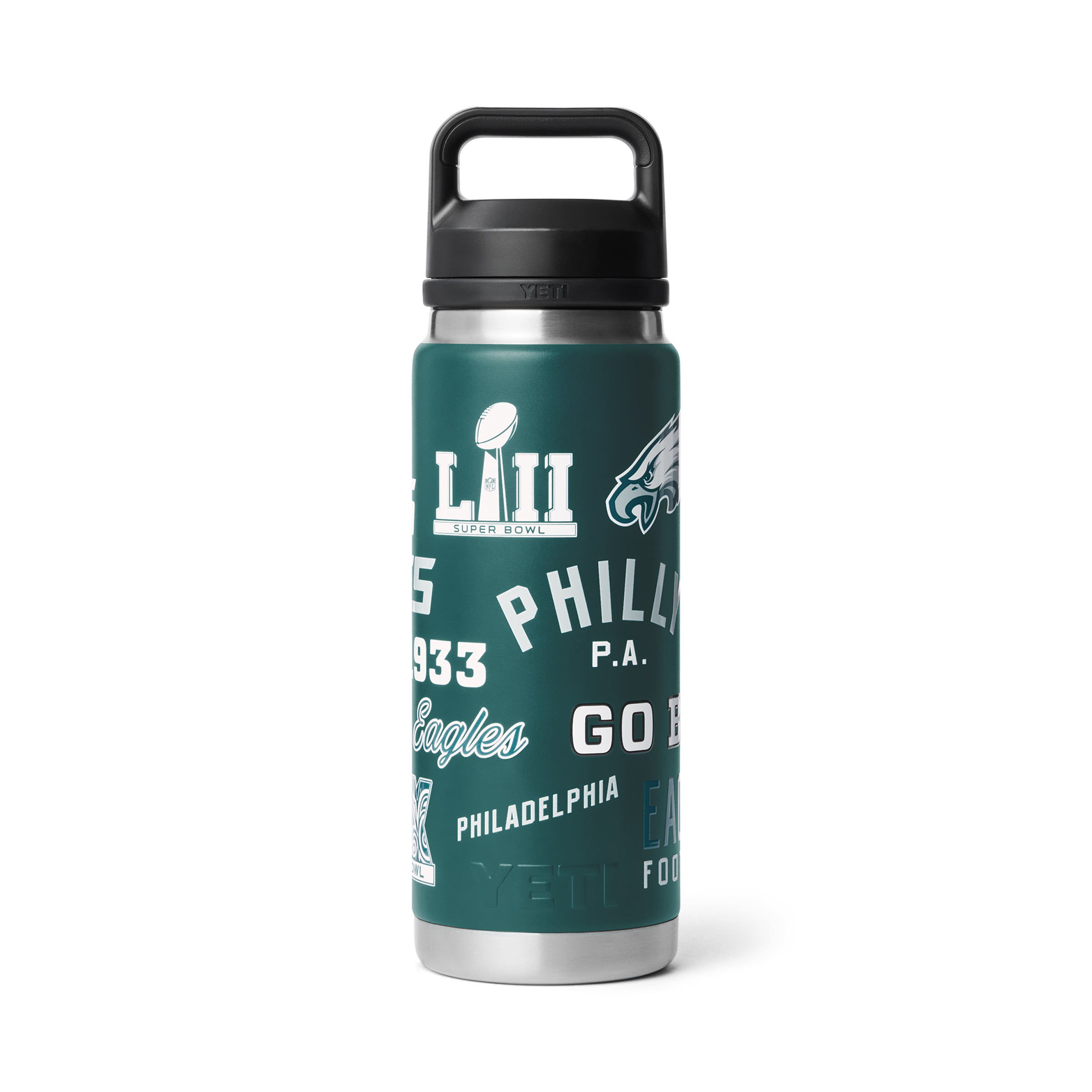 YETI Philadelphia Eagles 26oz. Fandom Rambler Chug Water Bottle