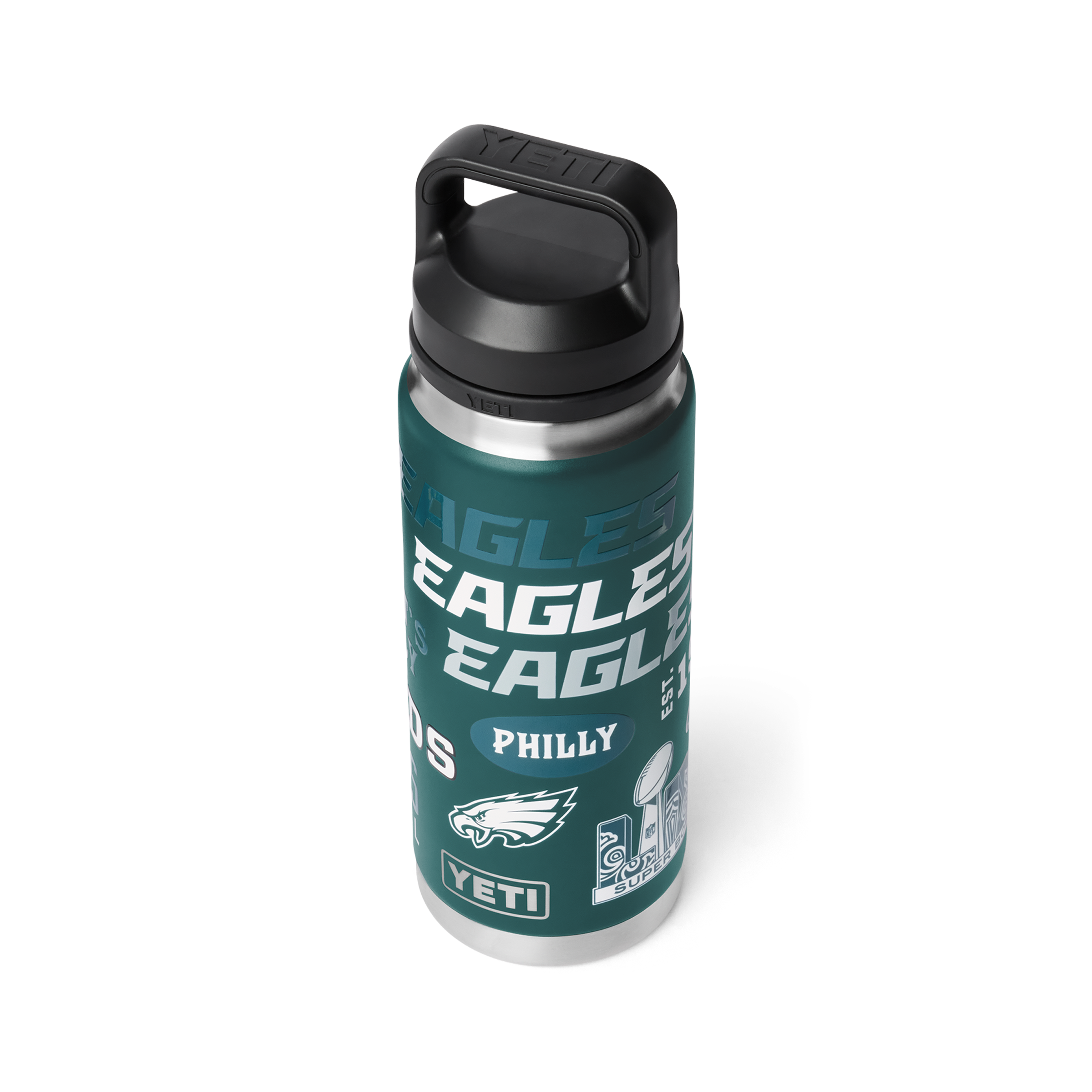 YETI Philadelphia Eagles 26oz. Fandom Rambler Chug Water Bottle