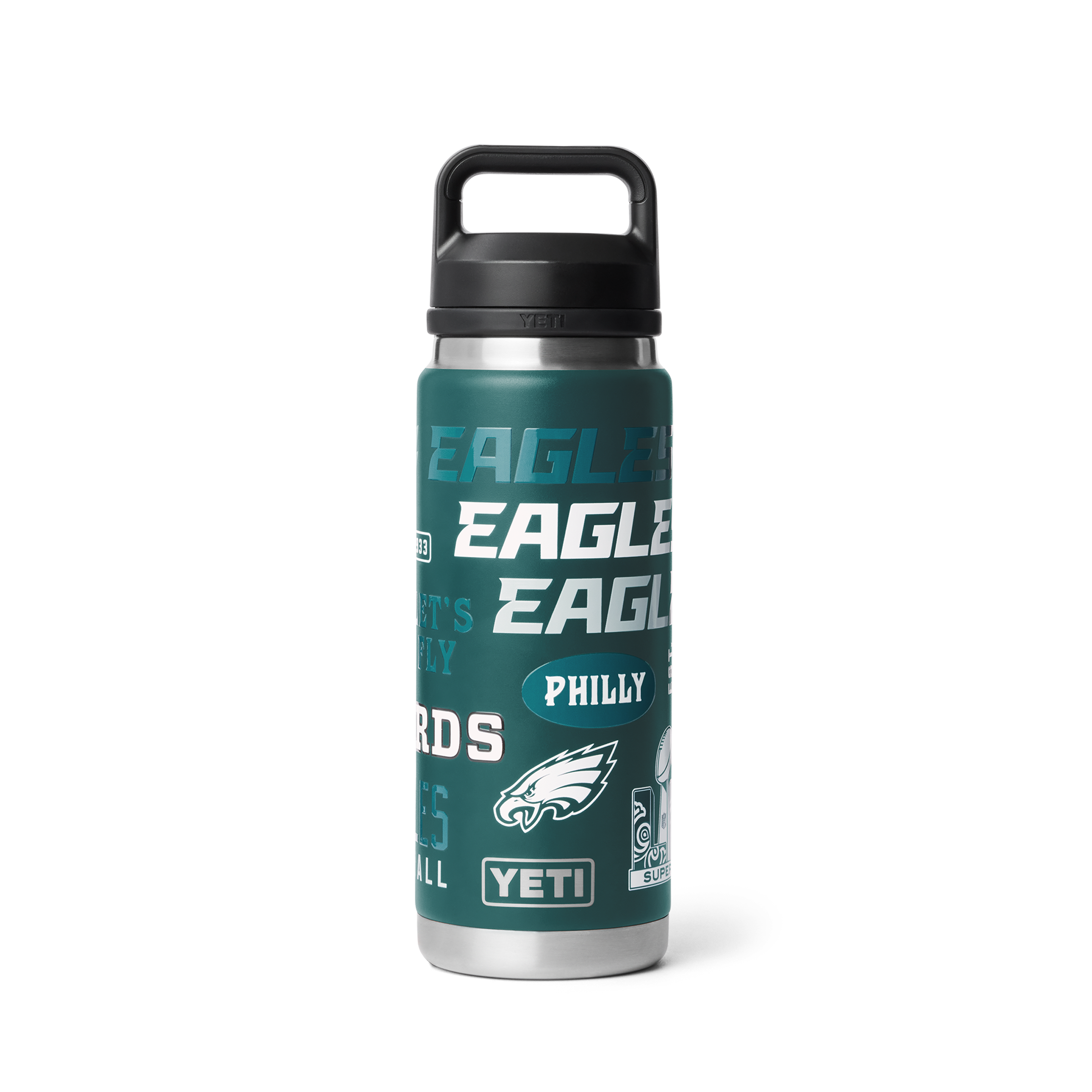 YETI Philadelphia Eagles 26oz. Fandom Rambler Chug Water Bottle