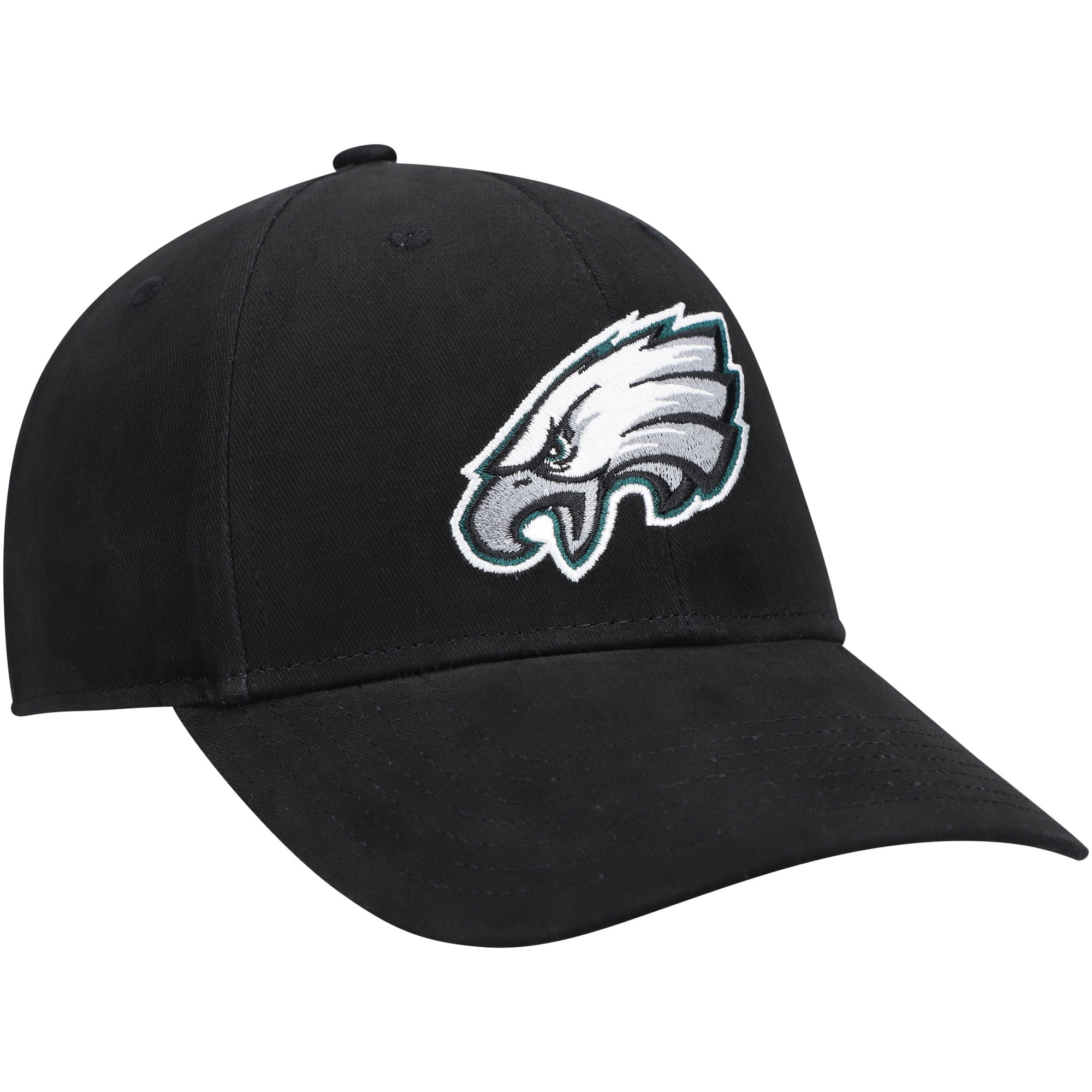 Casquette ajustable pour jeunes, modèle 47, noire, Philadelphia Eagles, MVP secondaire
