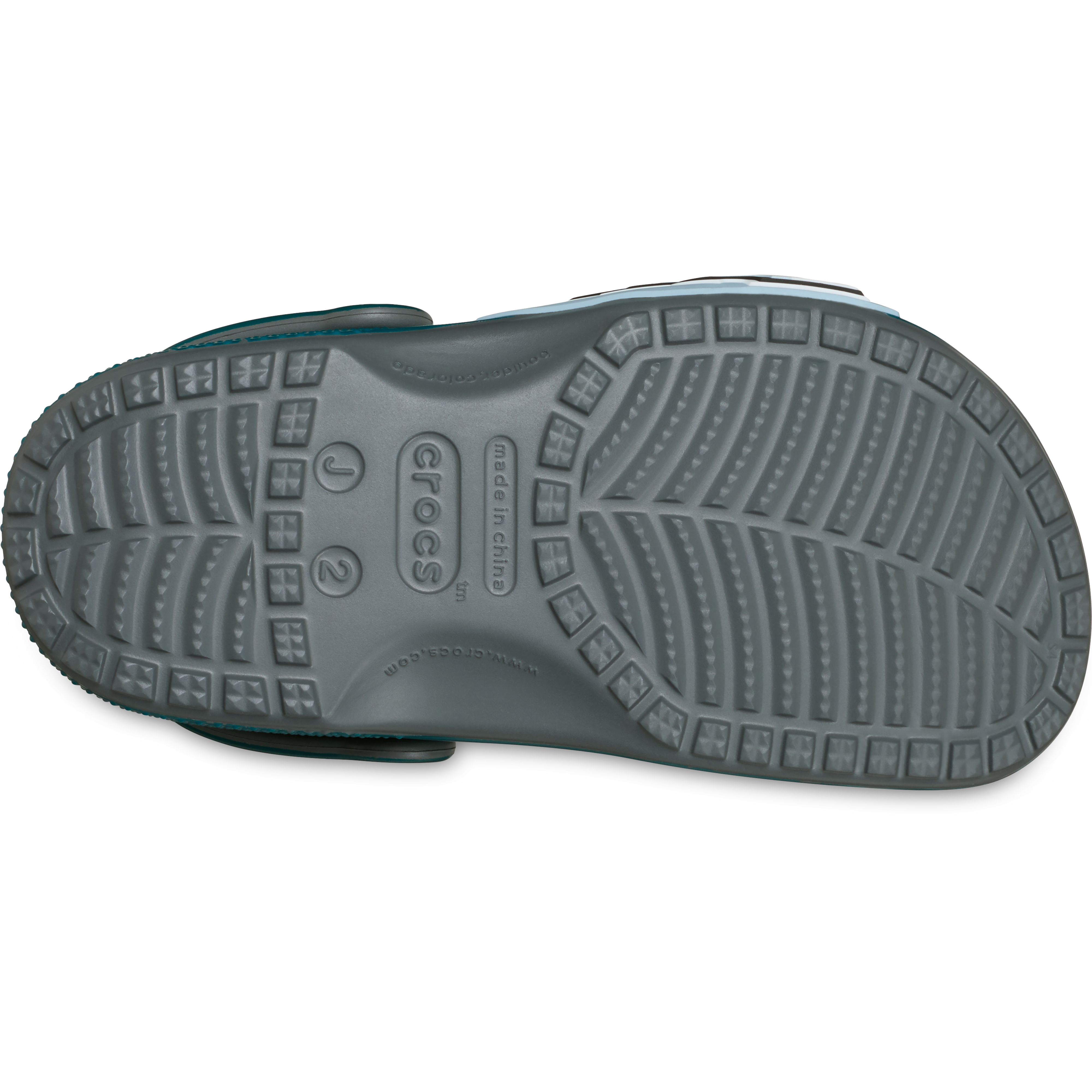 Youth Crocs Midnight Green Philadelphia Eagles Classic Clog