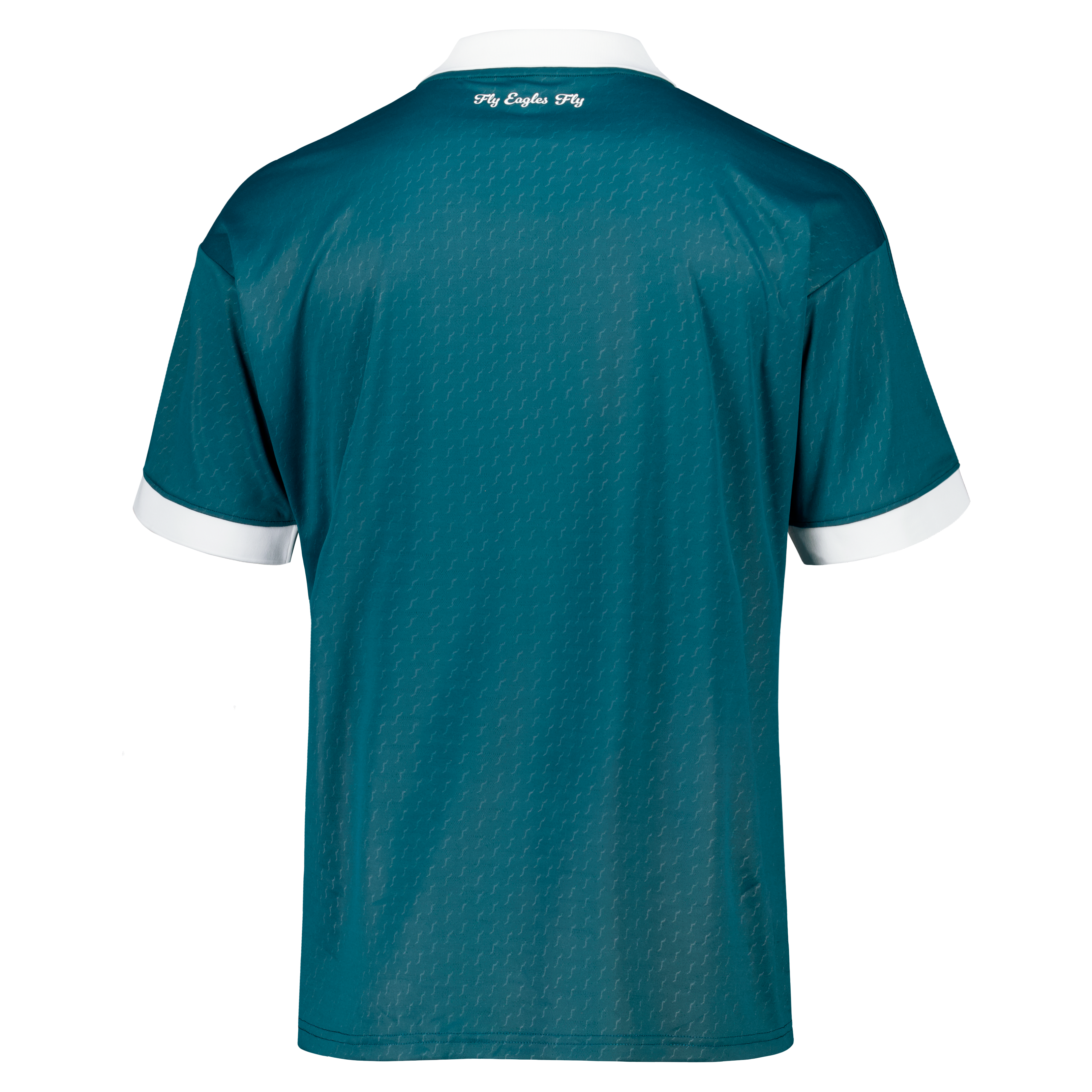 Youth Fanatics Midnight Green Philadelphia Eagles Football x Collared Fan Top
