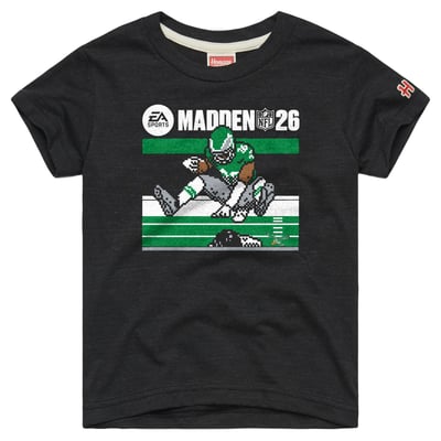Saquon Barkley Philadelphia Eagles Homage Youth EA Sports T-Shirt - Charcoal