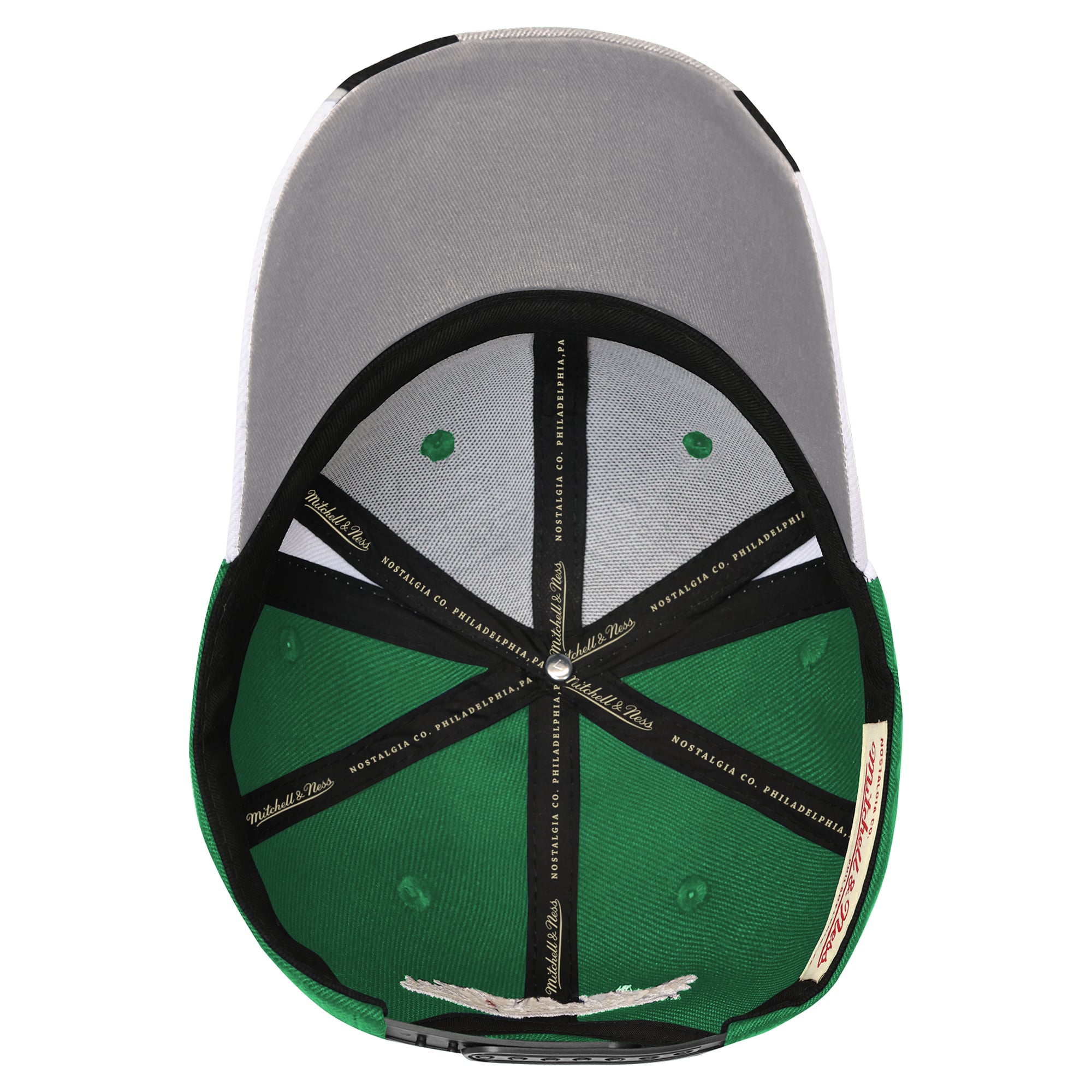 Youth Mitchell & Ness Kelly Green Philadelphia Eagles Club Downforce Pro Crown Snapback Hat