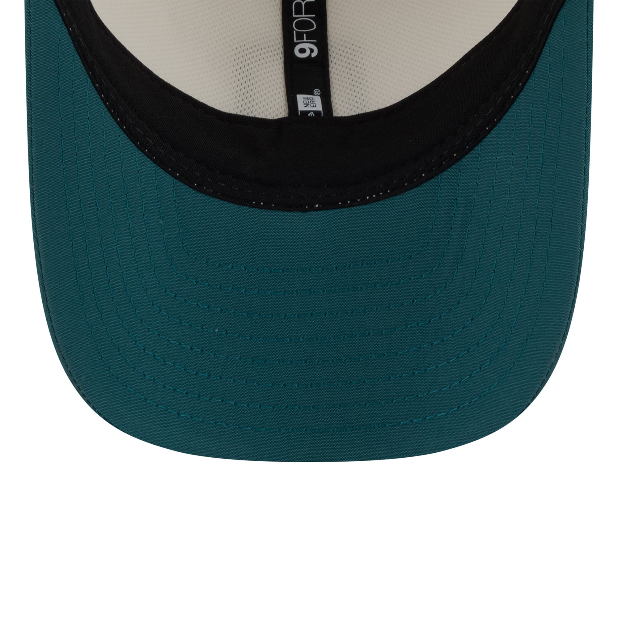 Youth New Era Cream/Midnight Green Philadelphia Eagles 2026 Training Camp 9FORTY M-Crown Adjustable Hat