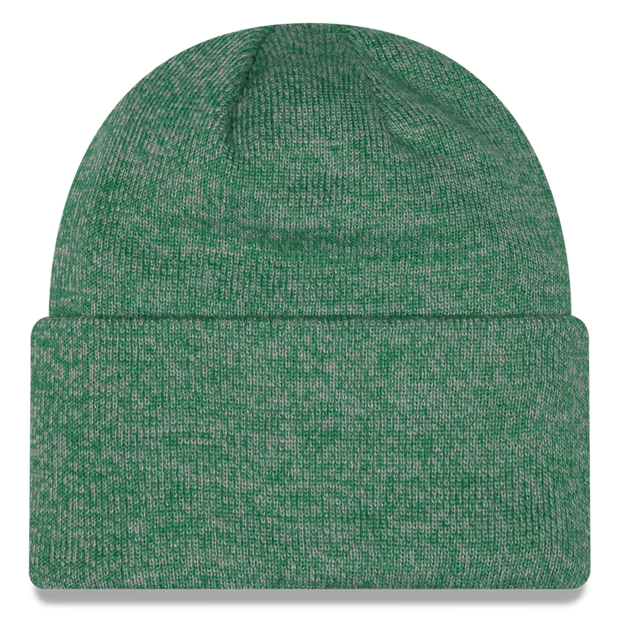 Bonnet à revers chiné vert Kelly New Era pour enfant, modèle Philadelphia Eagles.