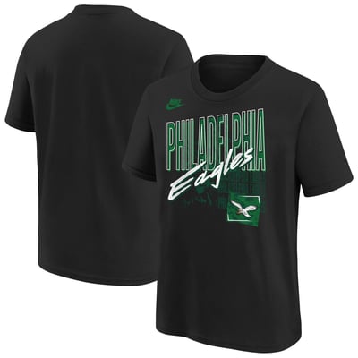  Philadelphia Eagles Nike Youth Vintage T-Shirt - Black