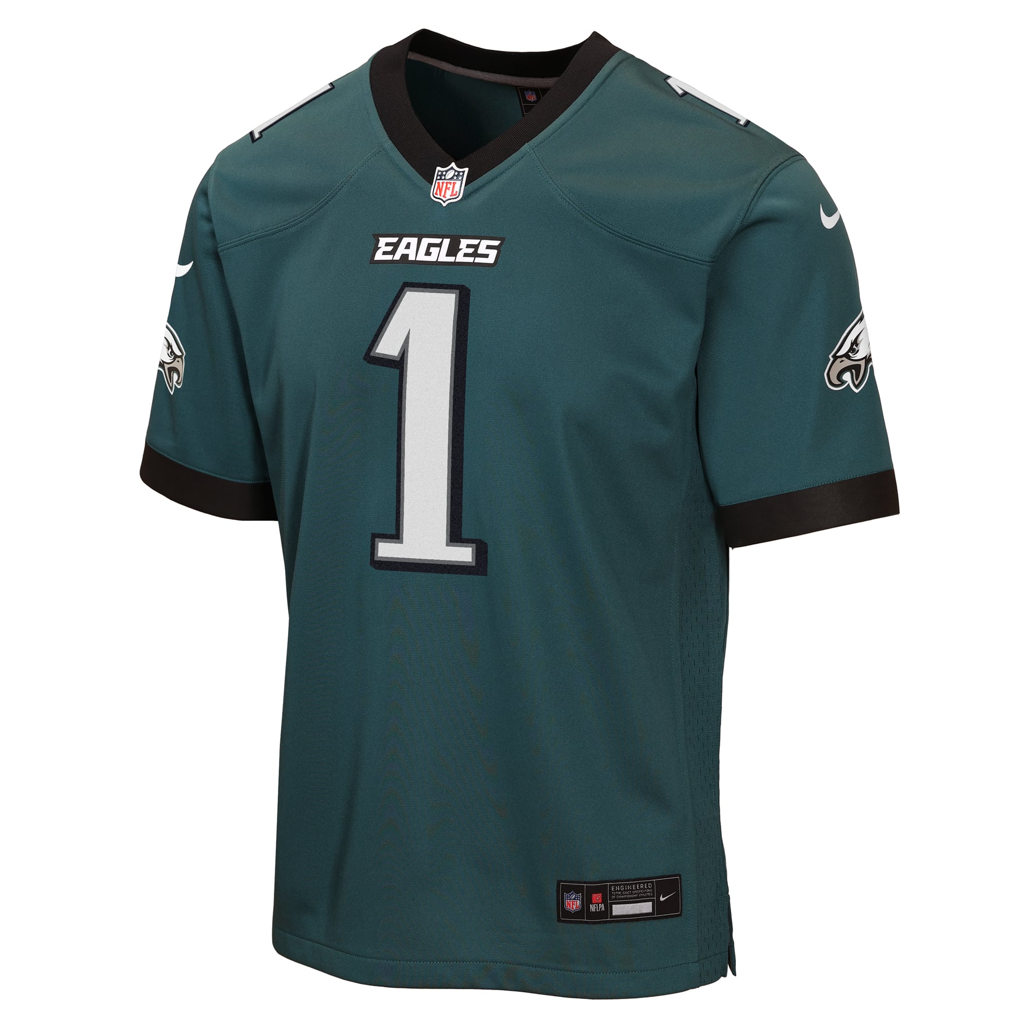 Youth Nike Jalen Hurts Midnight Green Philadelphia Eagles Team Game Jersey