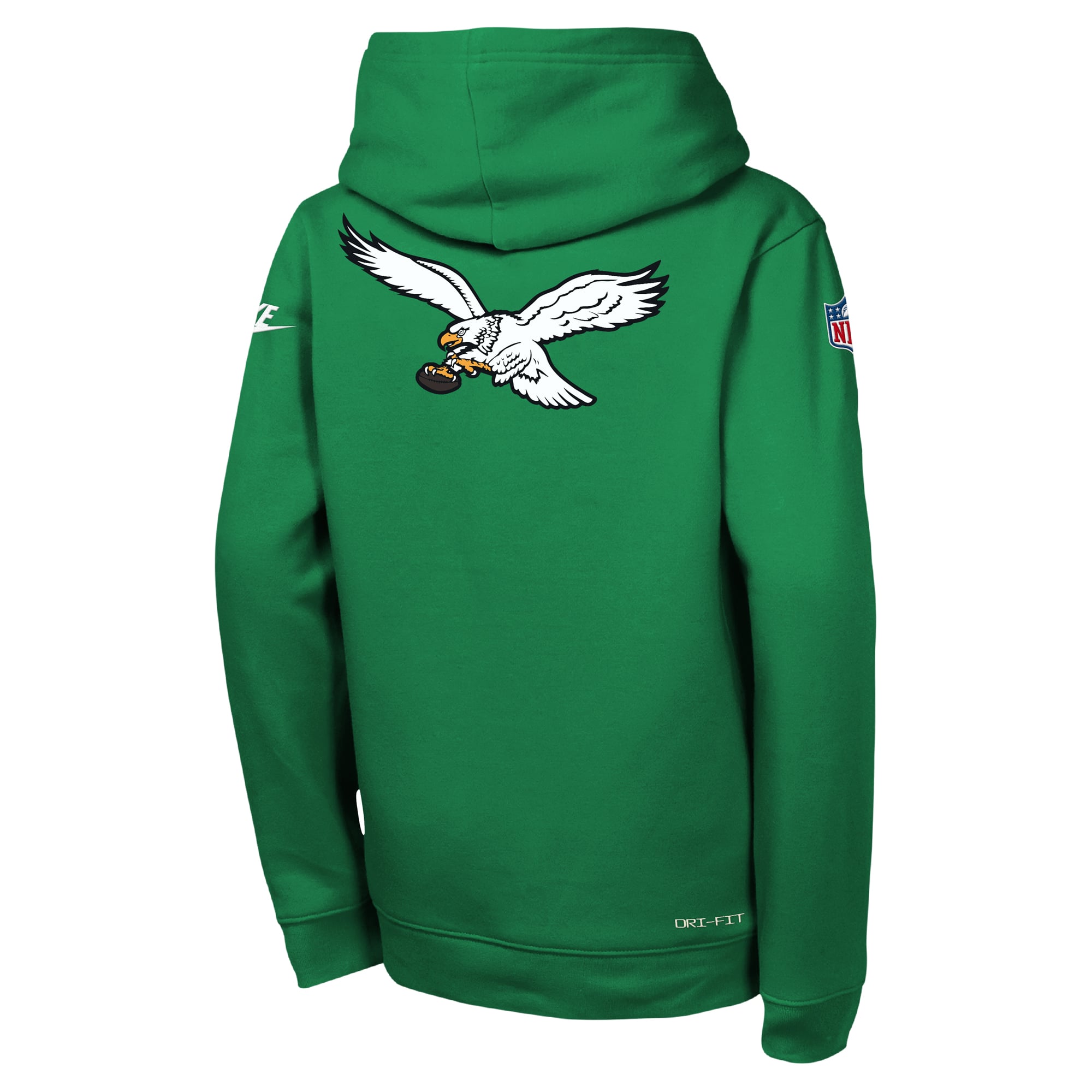Youth Nike Kelly Green Philadelphia Eagles Sideline Alternate Pack Heavyweight Fleece Hoodie