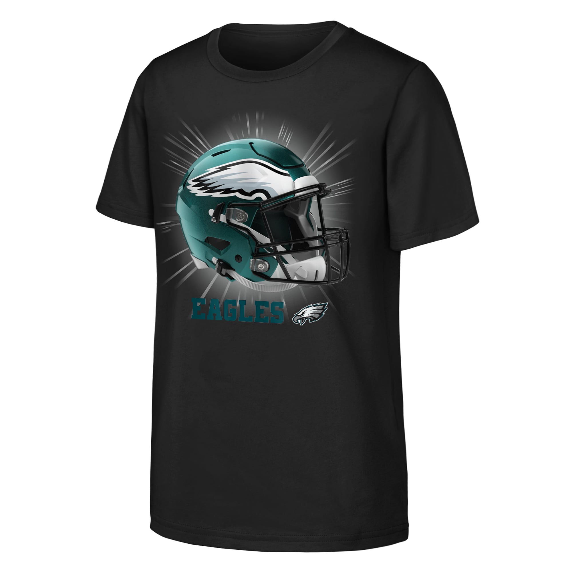 T-shirt noir Youth Outerstuff Philadelphia Eagles « Mentalité de gagnant »
