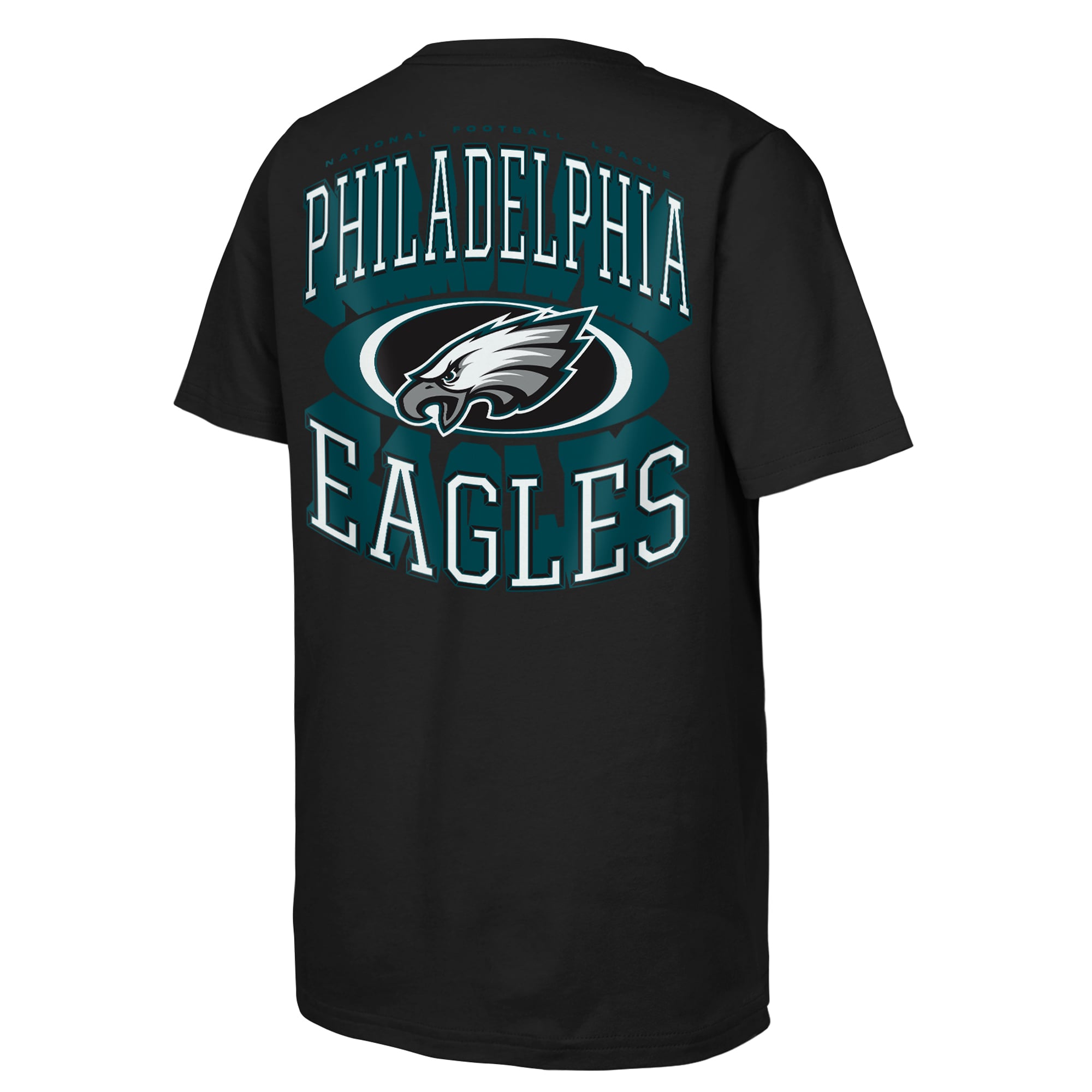 T-shirt noir Youth Outerstuff Philadelphia Eagles « Mentalité de gagnant »