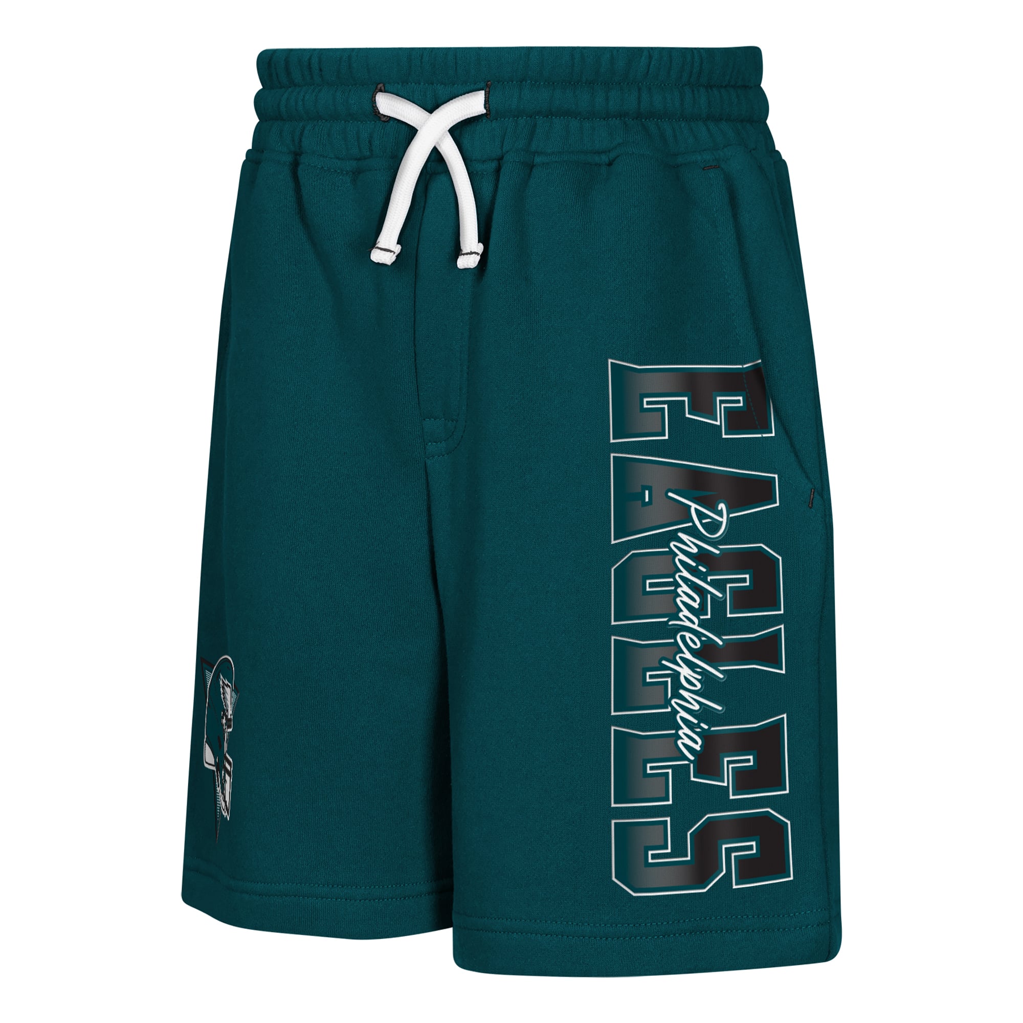 Youth Outerstuff  Midnight Green Philadelphia Eagles Audible Fleece Shorts